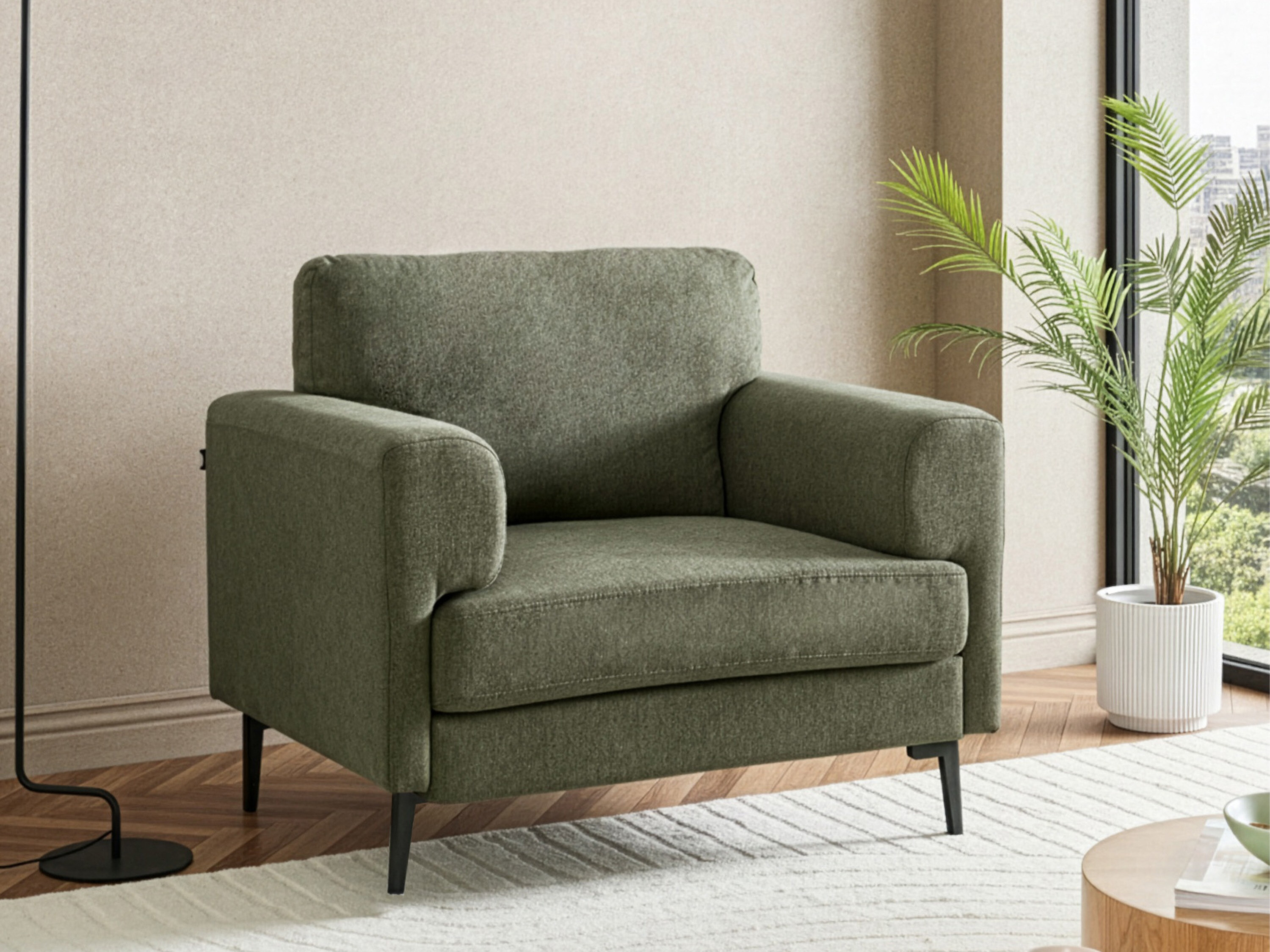 Fotelis Catcavu 103 (Žalia)