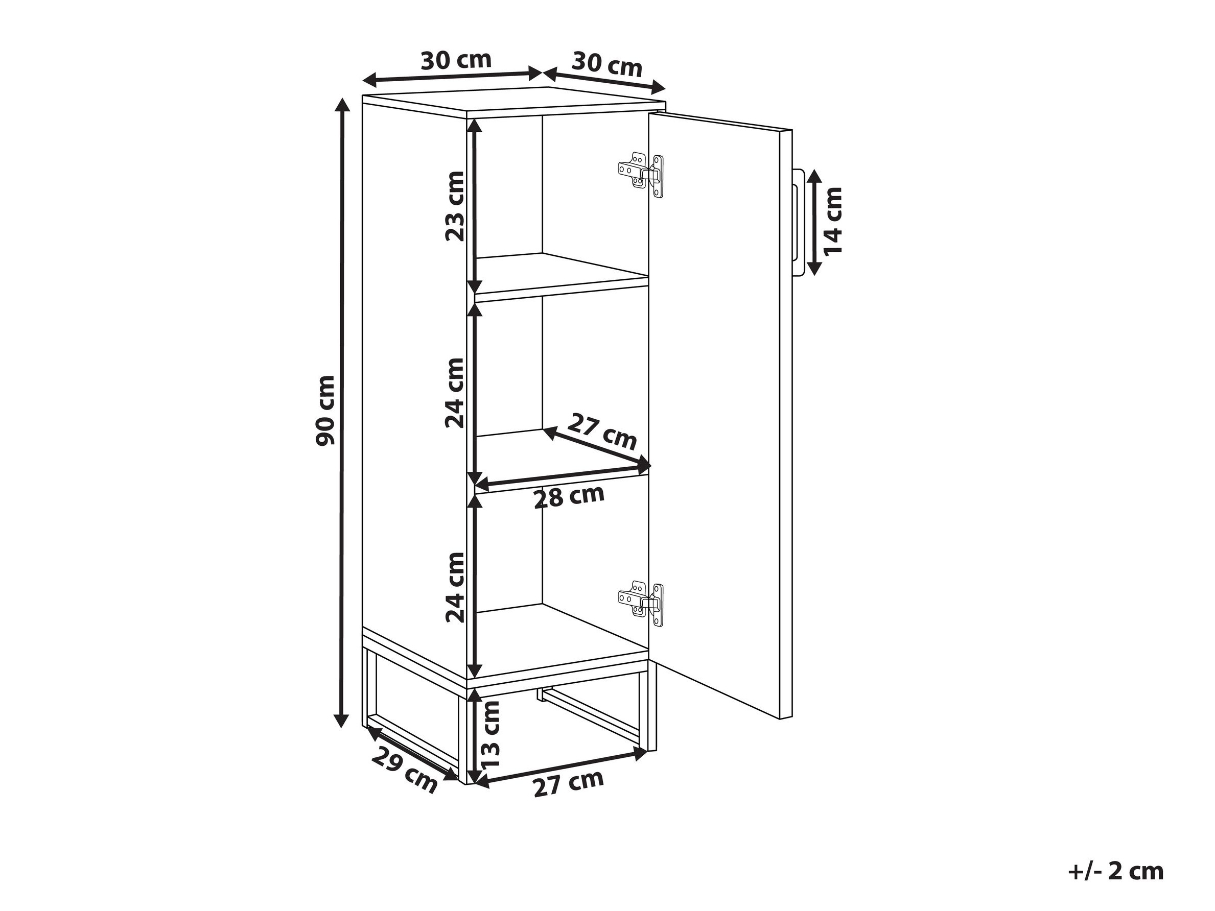 Pastatoma vonios spintelė Berwyn 3193