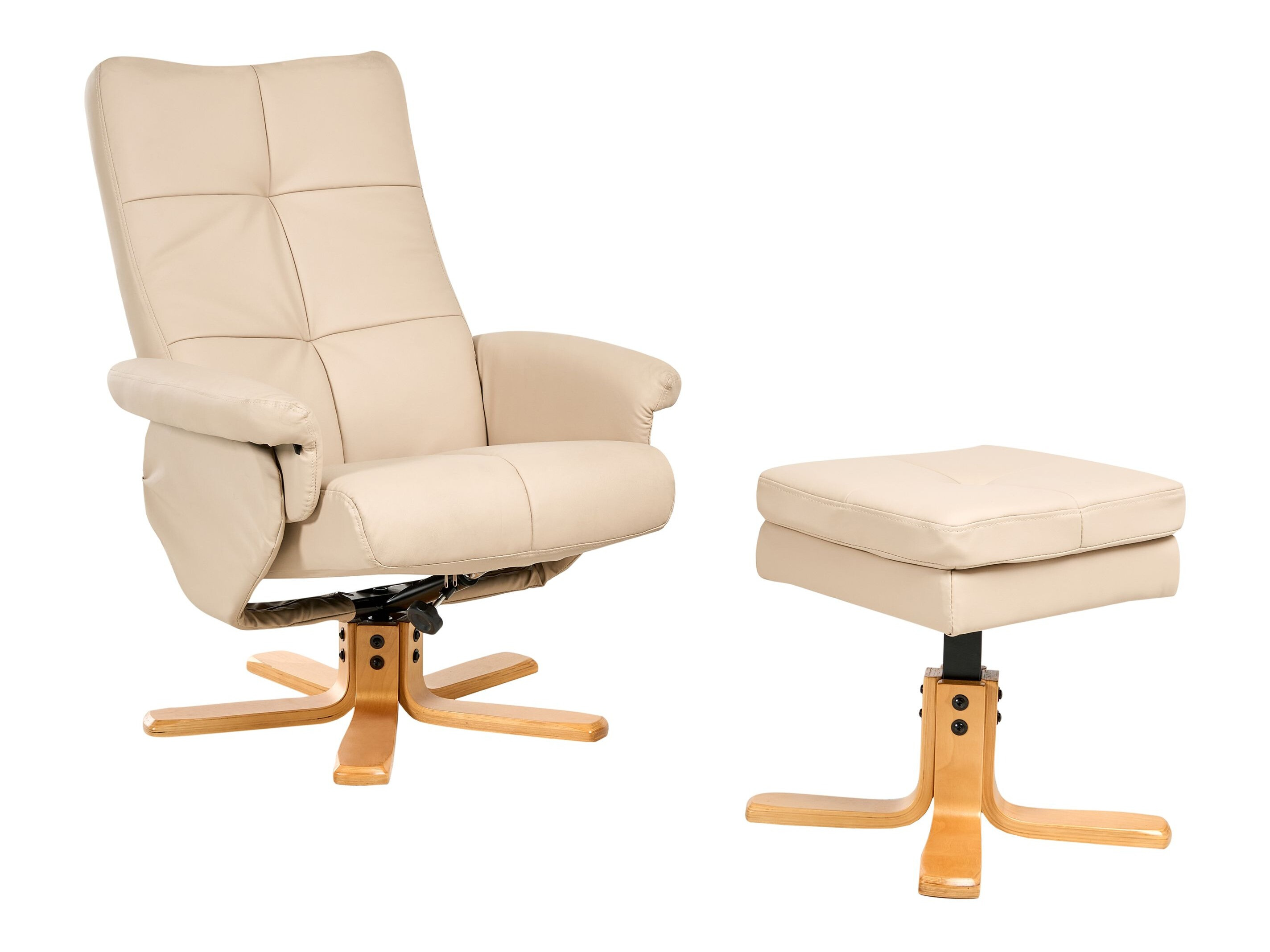 Fotelis reglaineris Berwyn 3195 (Smėlinė)