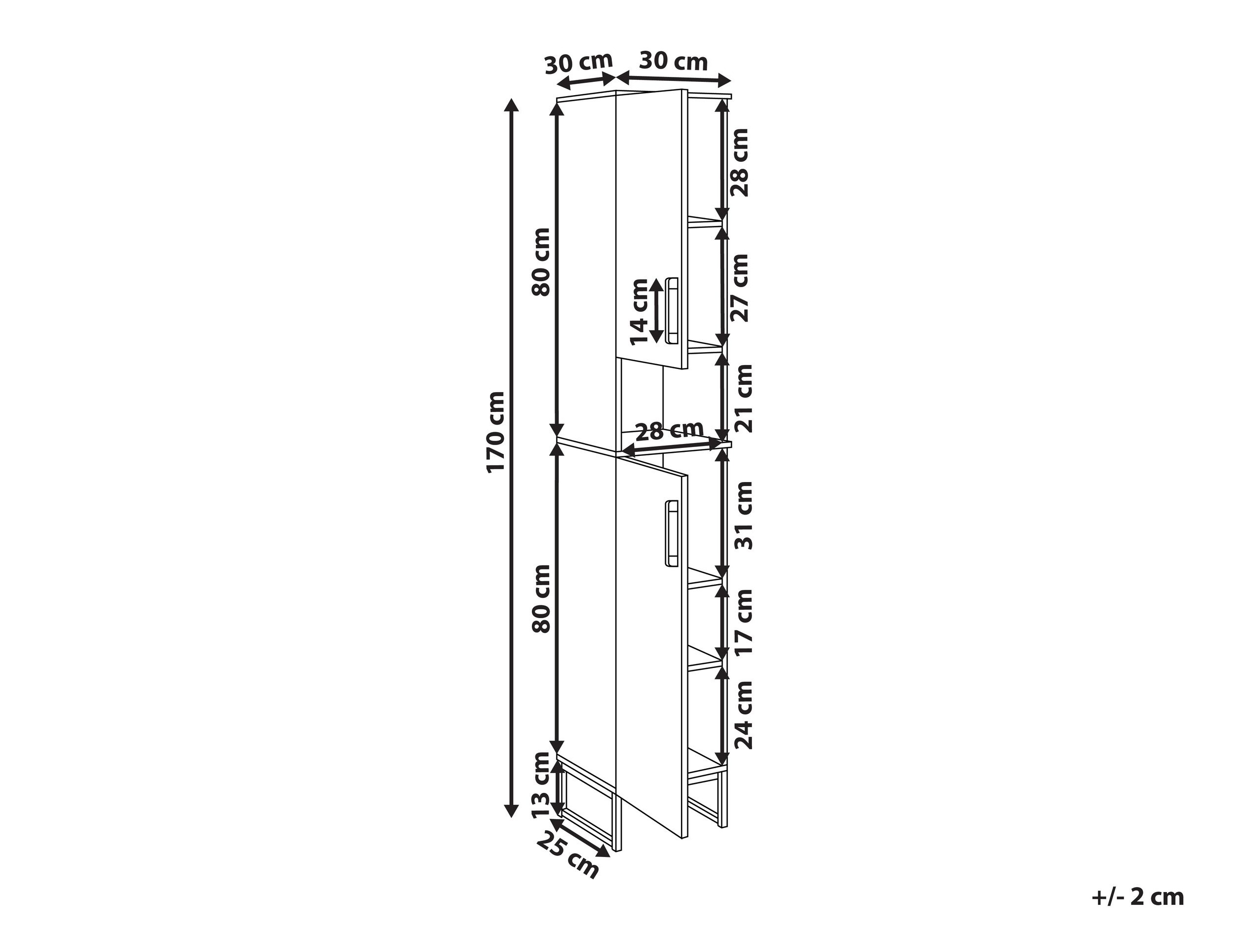 Pastatoma vonios spintelė Berwyn 3194