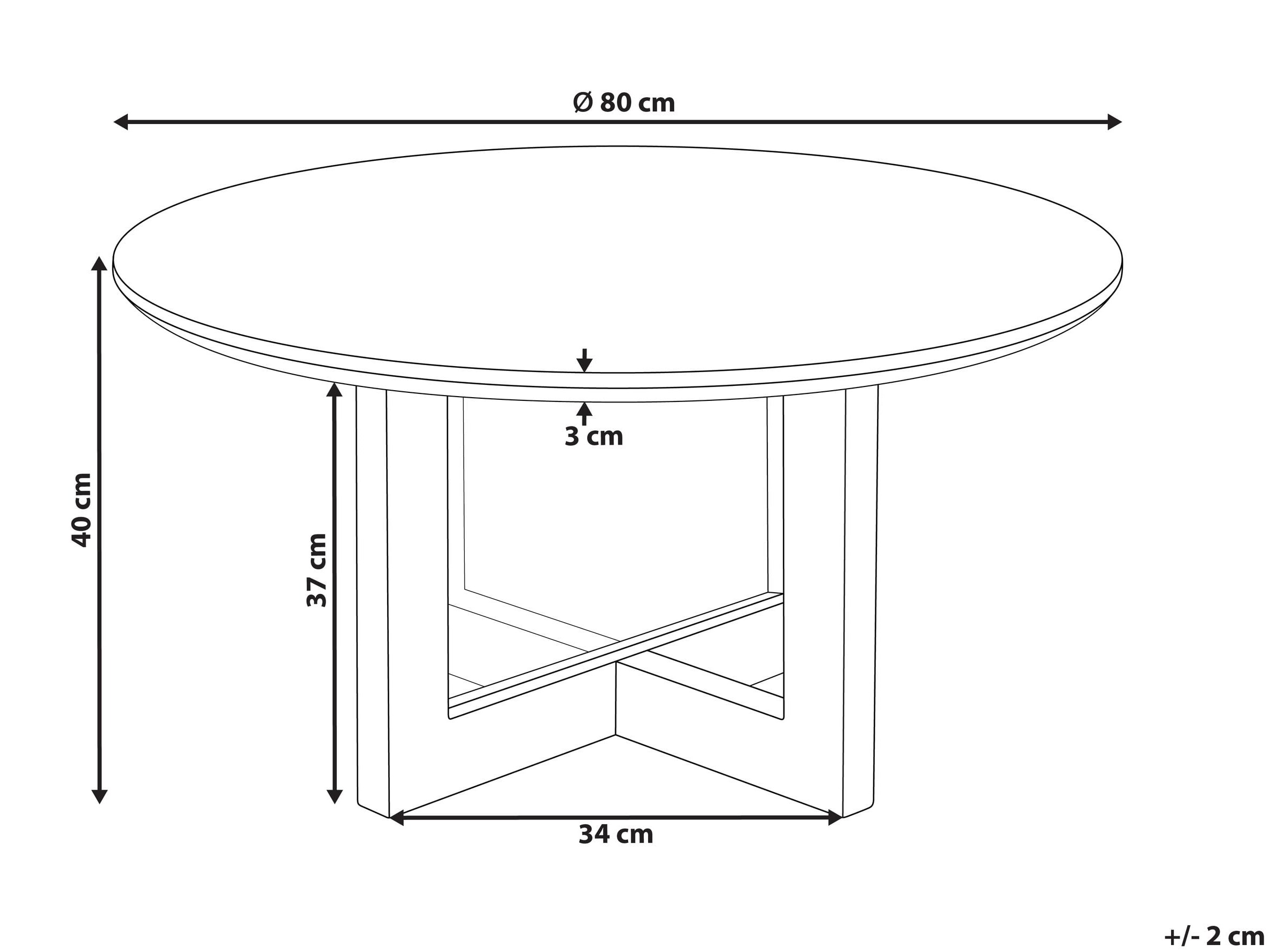 Žurnalinis staliukas Berwyn 3182
