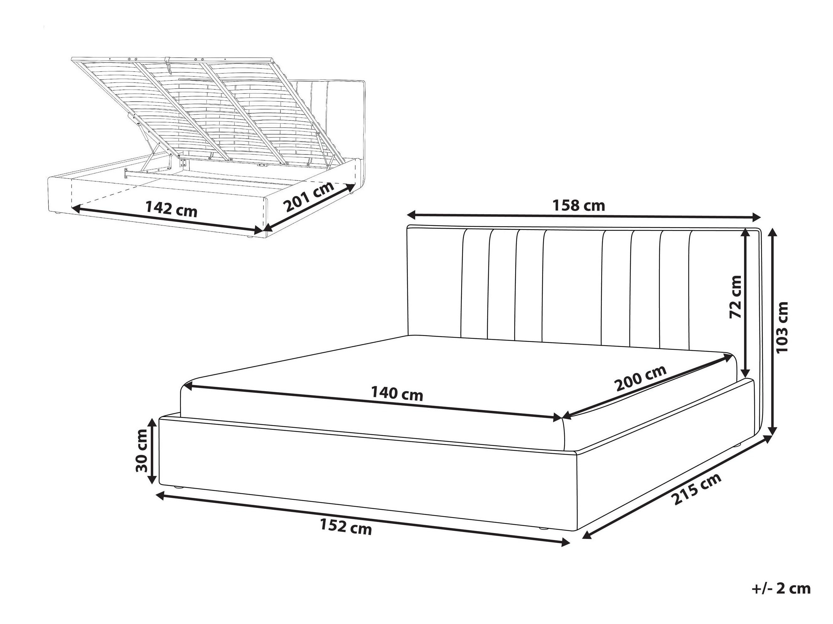 Lova Berwyn 3198 (Šviesi smėlinė)
