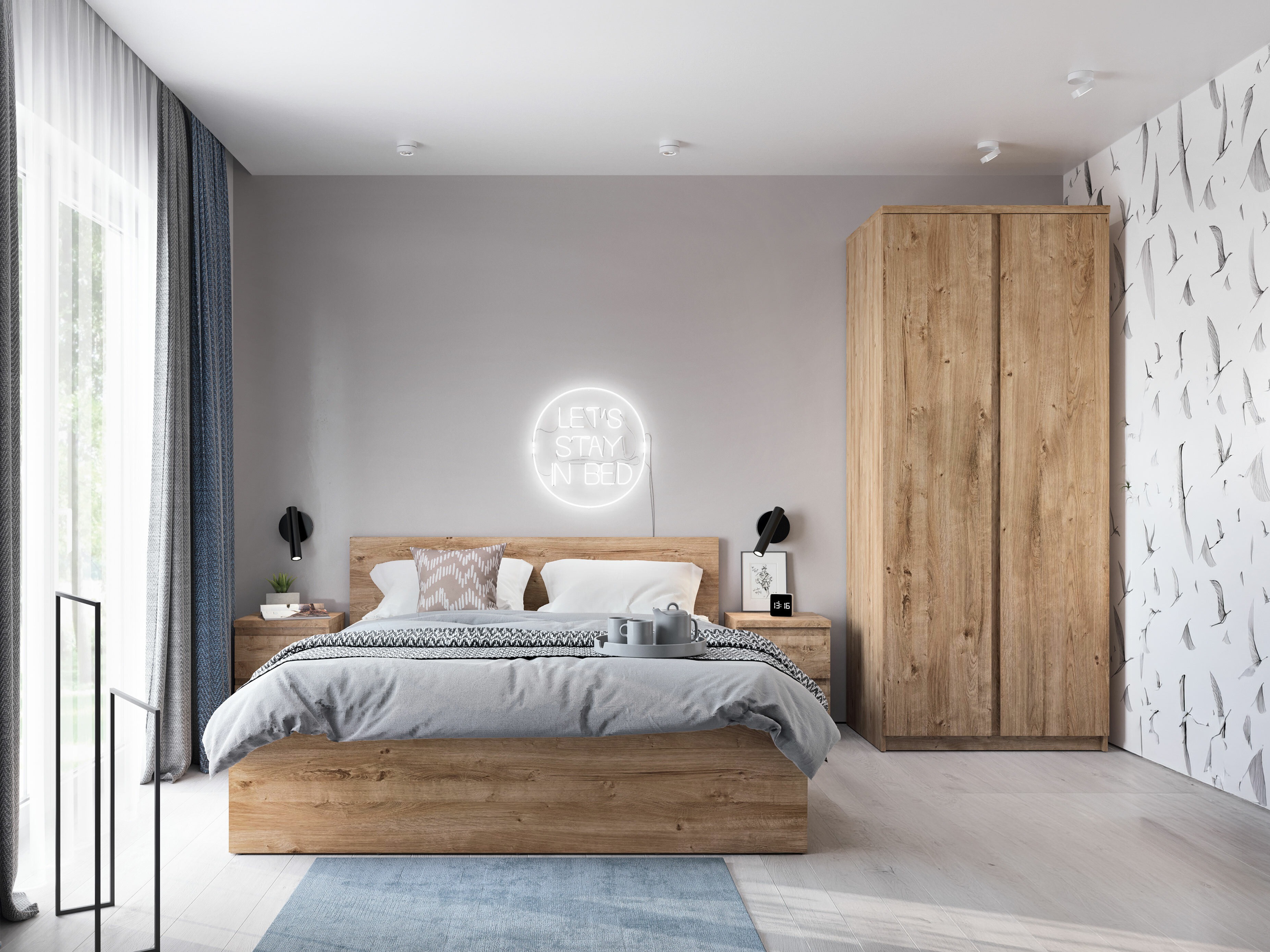 Miegamojo komplektas Merfere 124