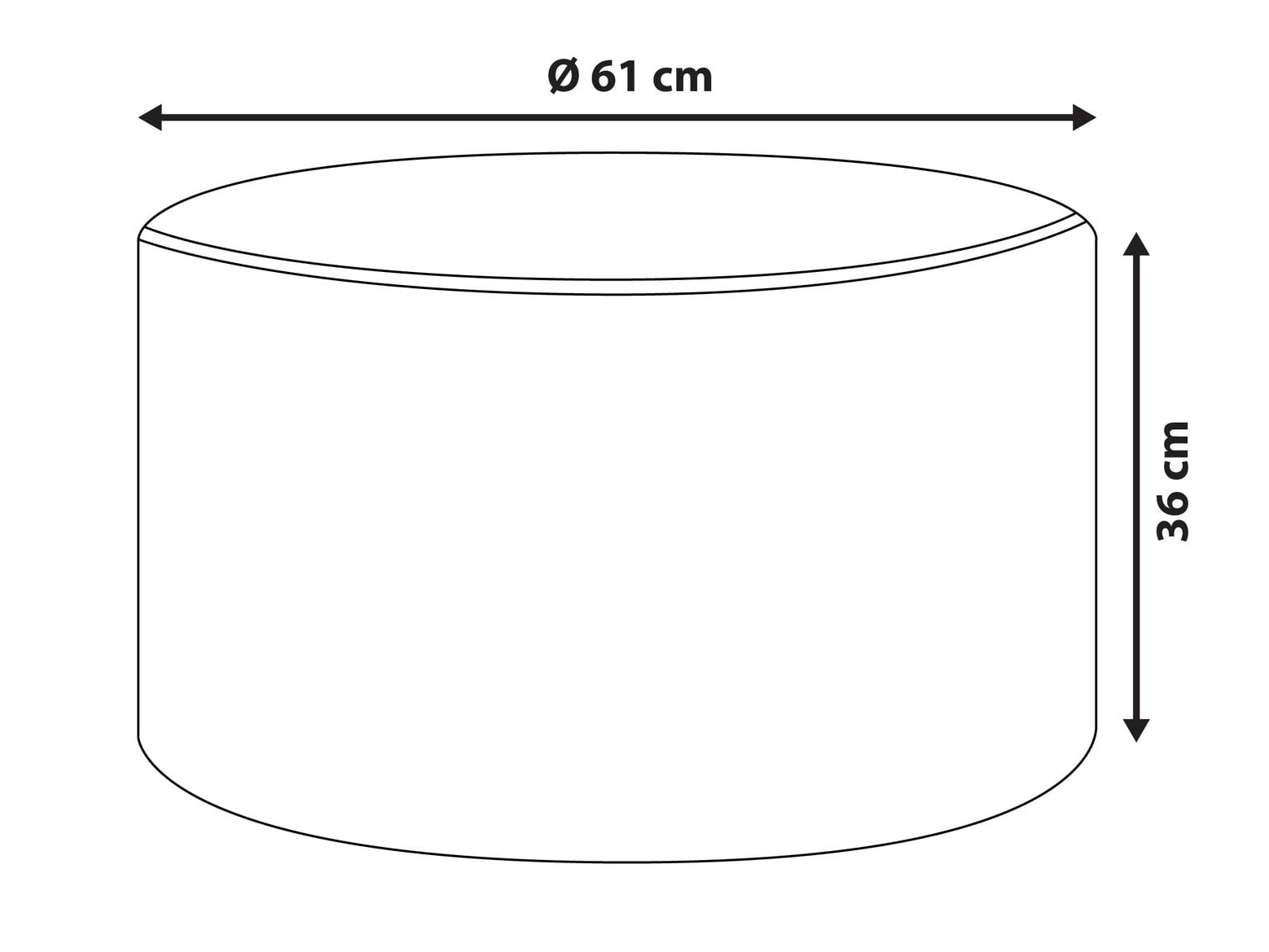 Pufas Berwyn 1672 (Šviesi mėtinė)