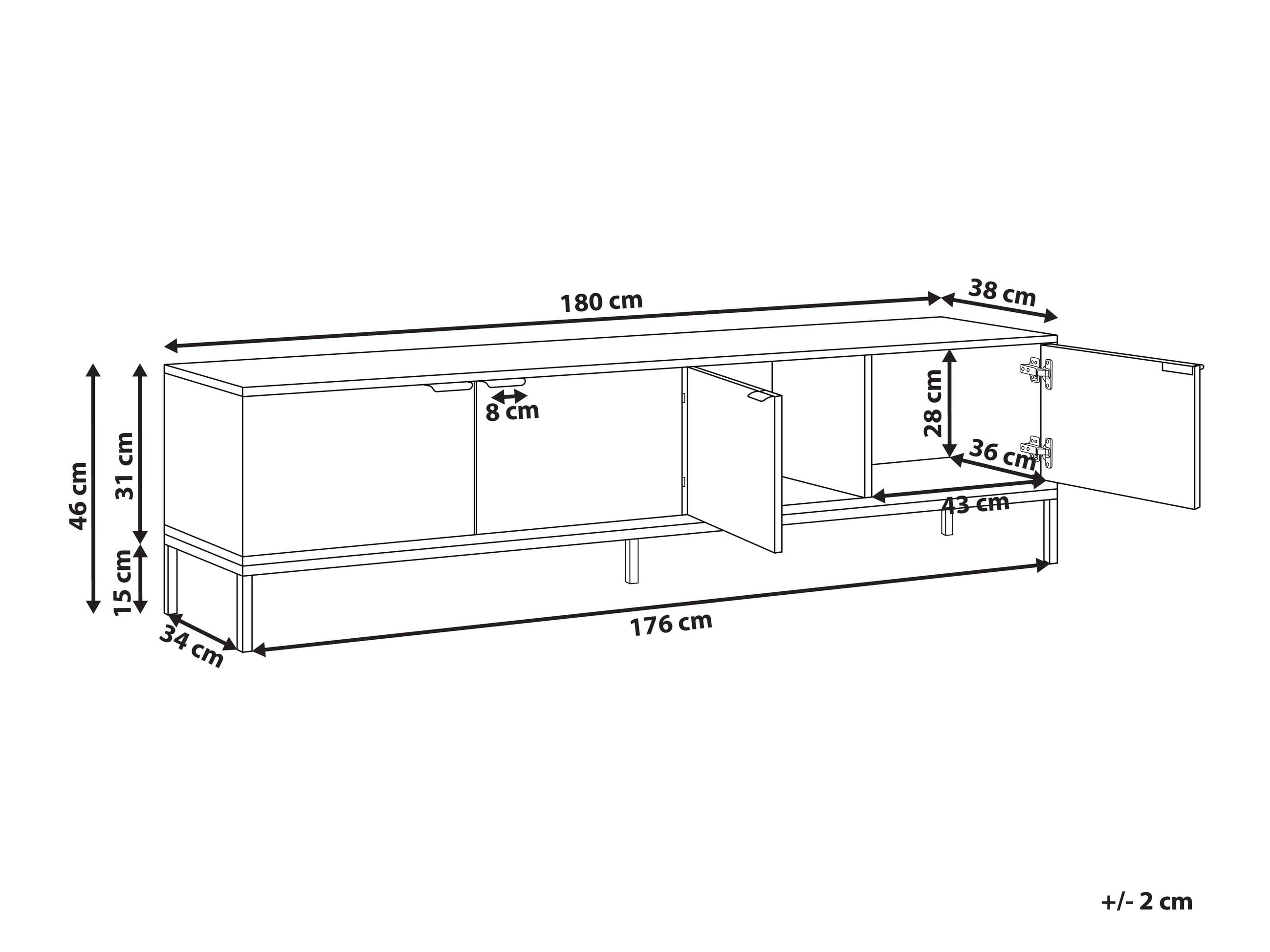 TV staliukas Livodeu 102