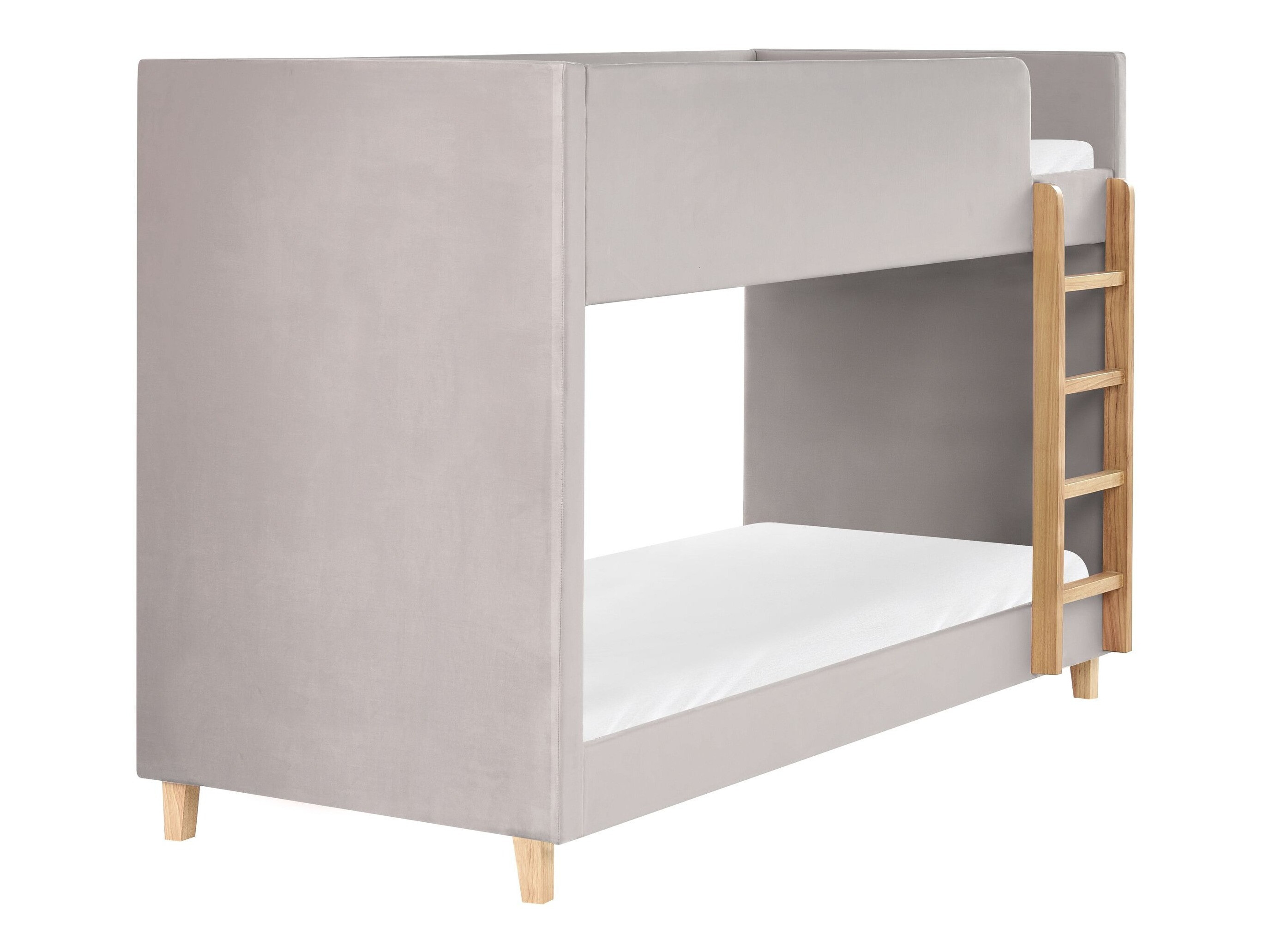 Dviaukštė lova Berwyn 3211 (Šviesi pilka)