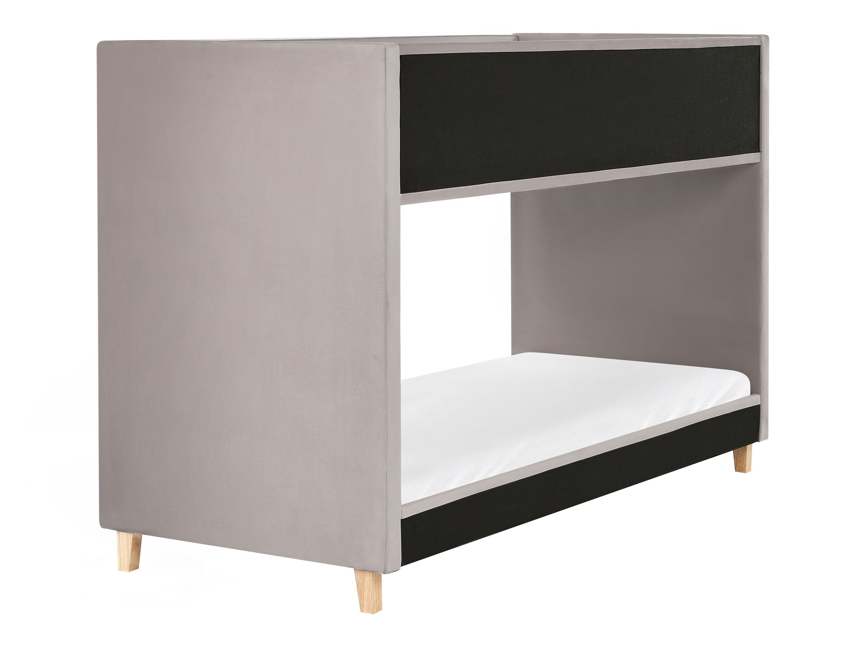 Dviaukštė lova Berwyn 3211 (Šviesi pilka)
