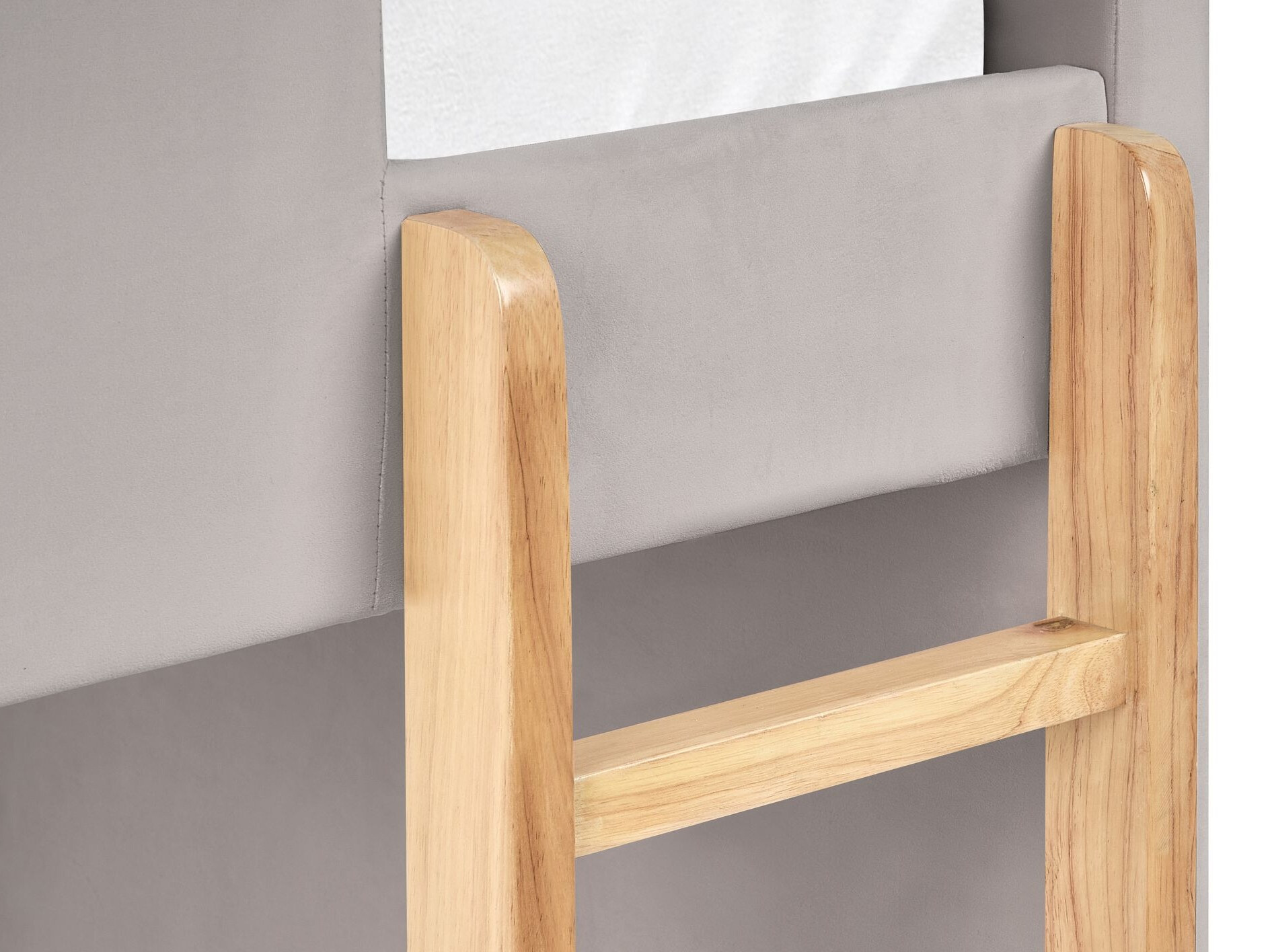 Dviaukštė lova Berwyn 3211 (Šviesi pilka)