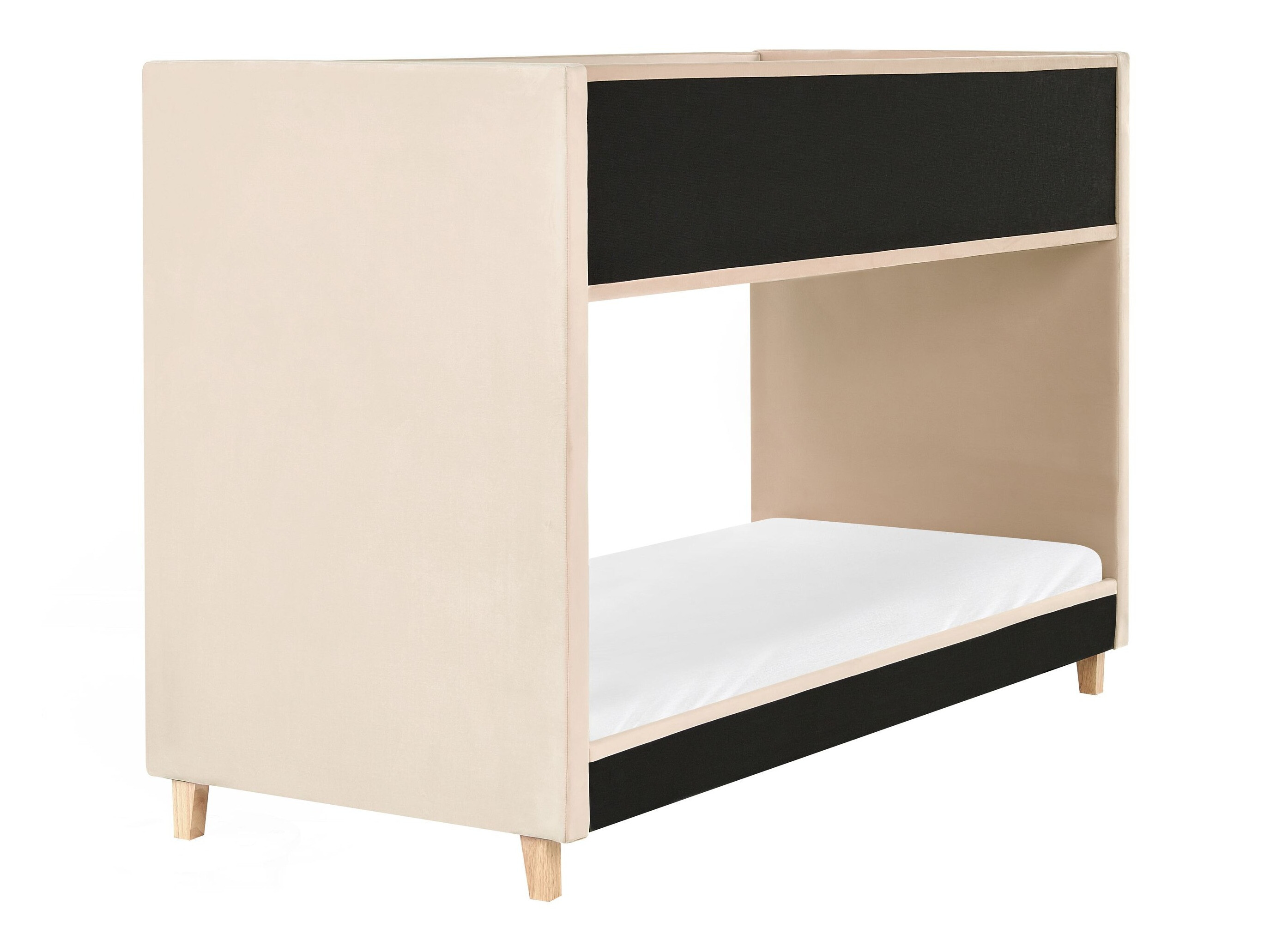 Dviaukštė lova Berwyn 3211 (Šviesi smėlinė)