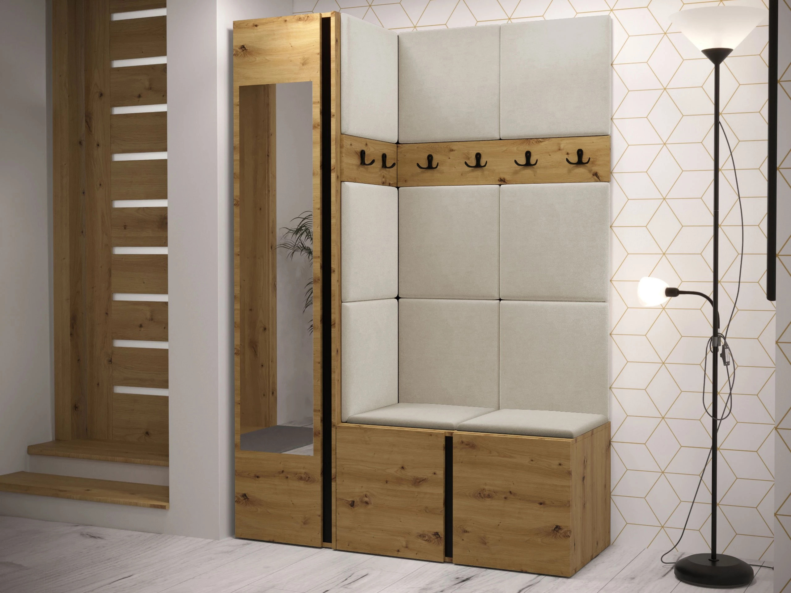 Prieškambario komplektas Hartford 277 (Manila 02)