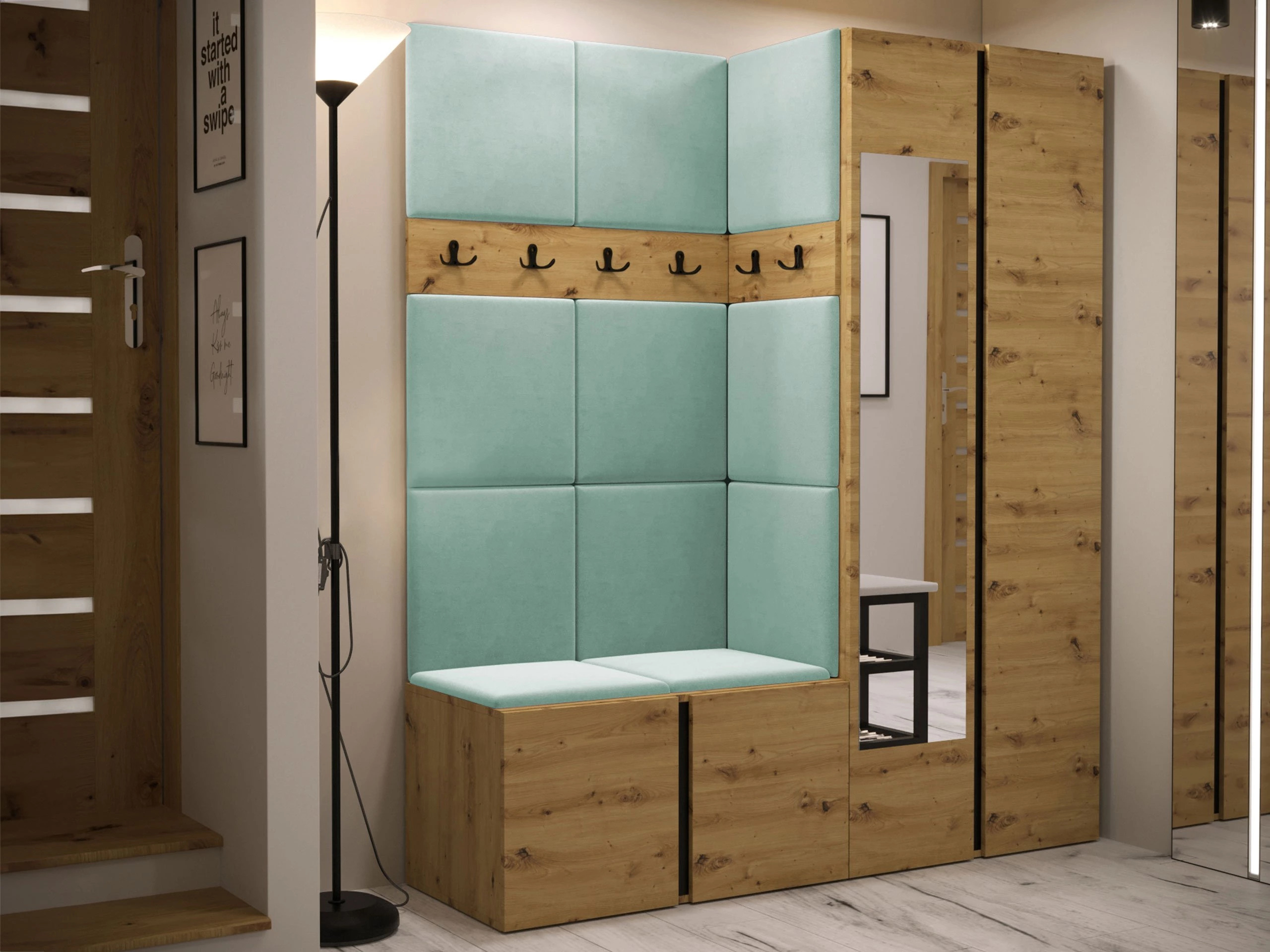 Prieškambario komplektas Pinis X (Manila 11)