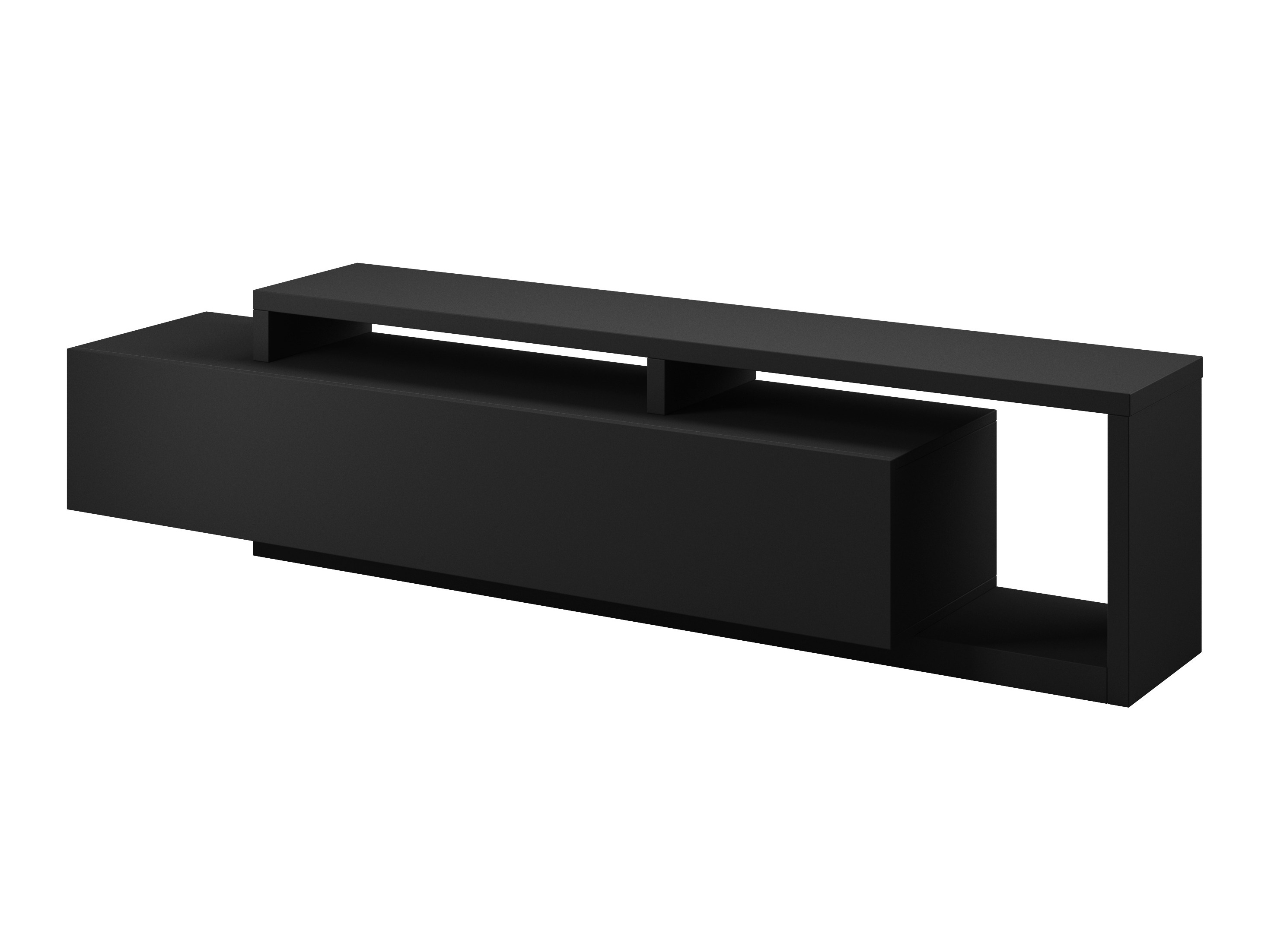 TV staliukas Lutiva 103 (Matinė juoda)