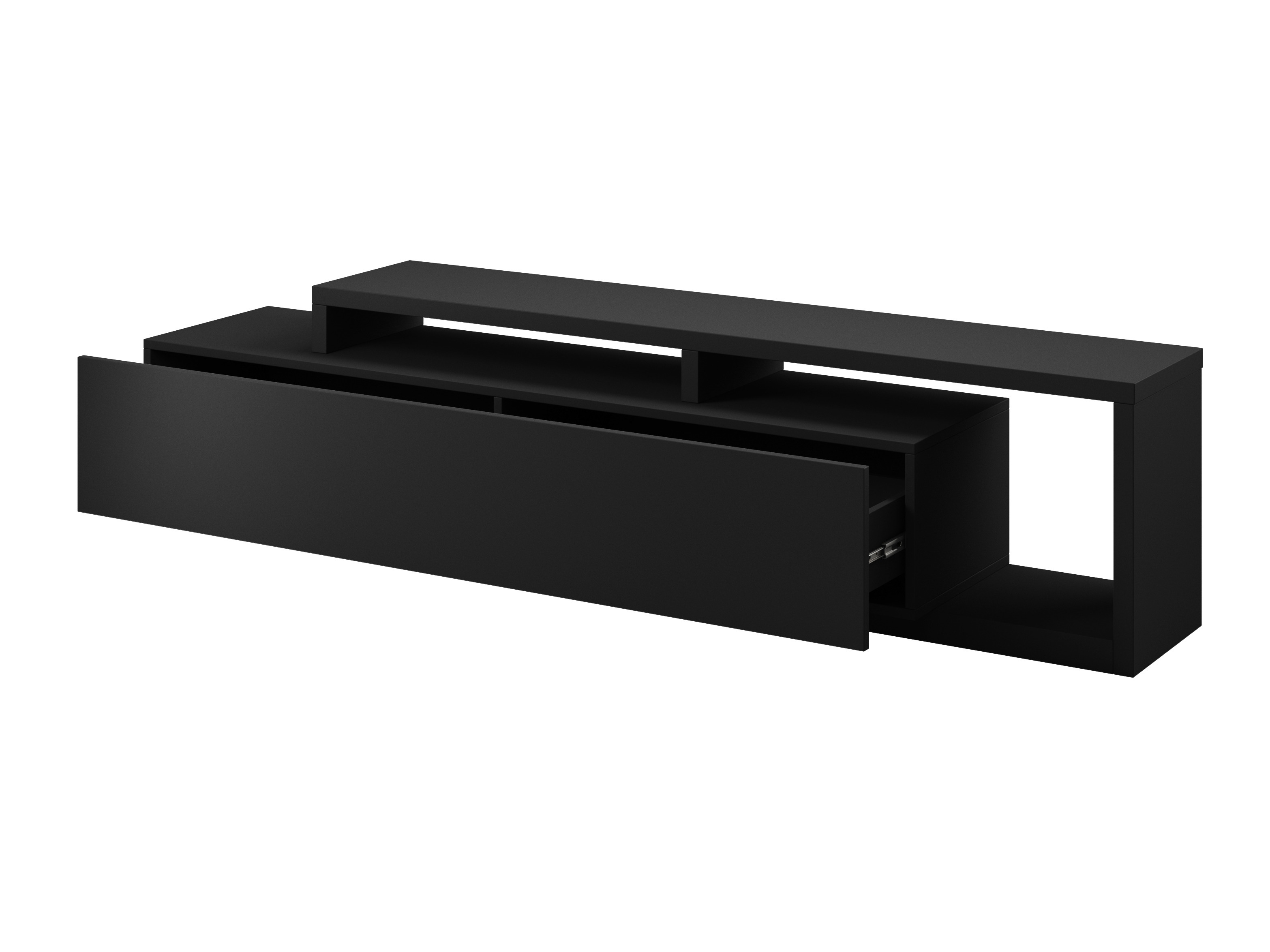 TV staliukas Lutiva 103 (Matinė juoda)