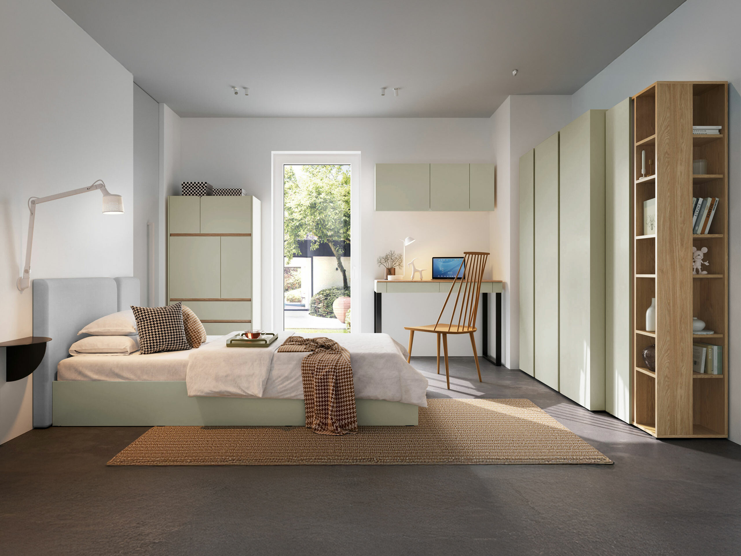 Lentyna Fiosono 104 (Eukaliptas + Ąžuolas)