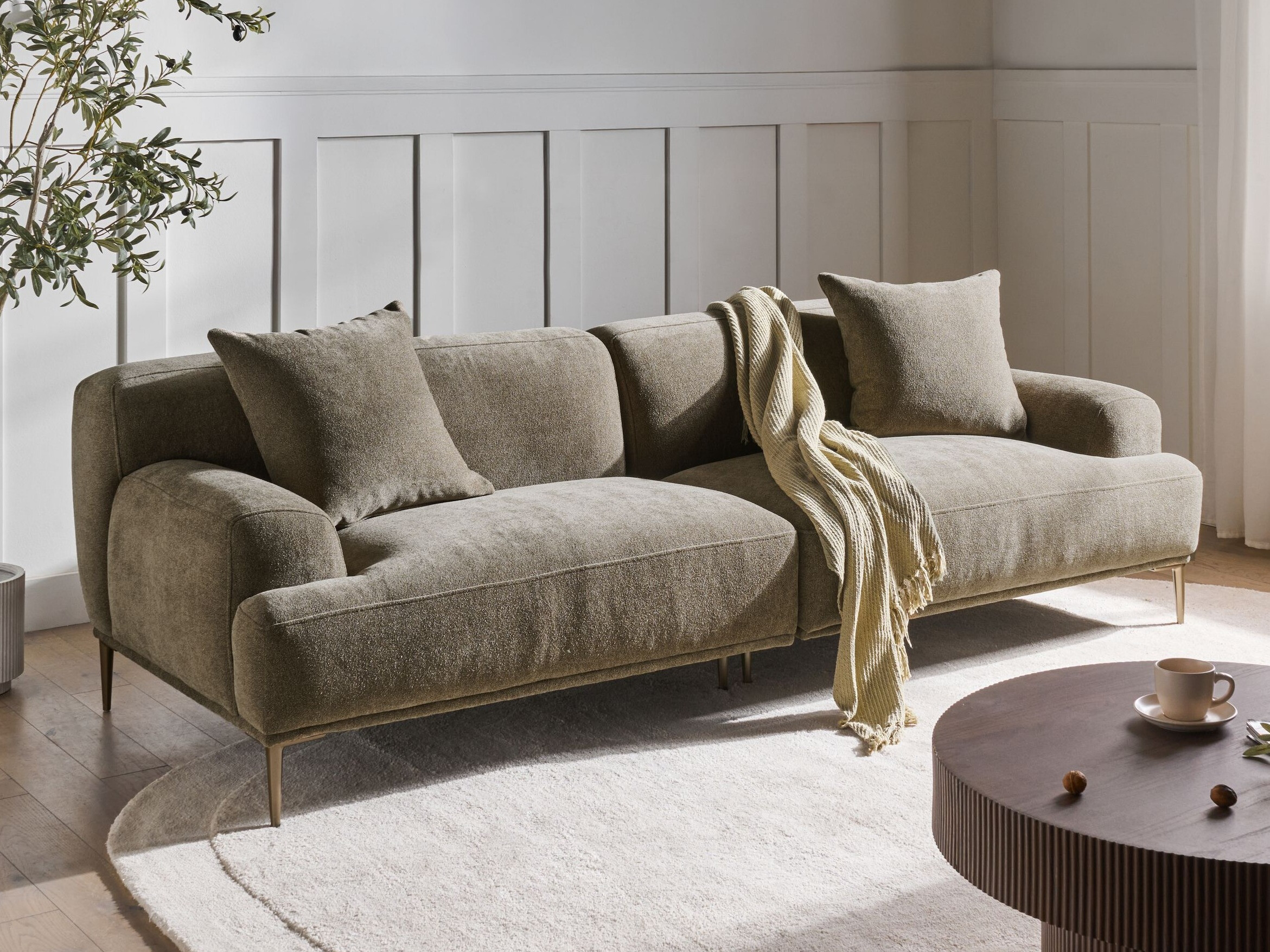 Sofa Berwyn 2406 (Šviesi ruda)