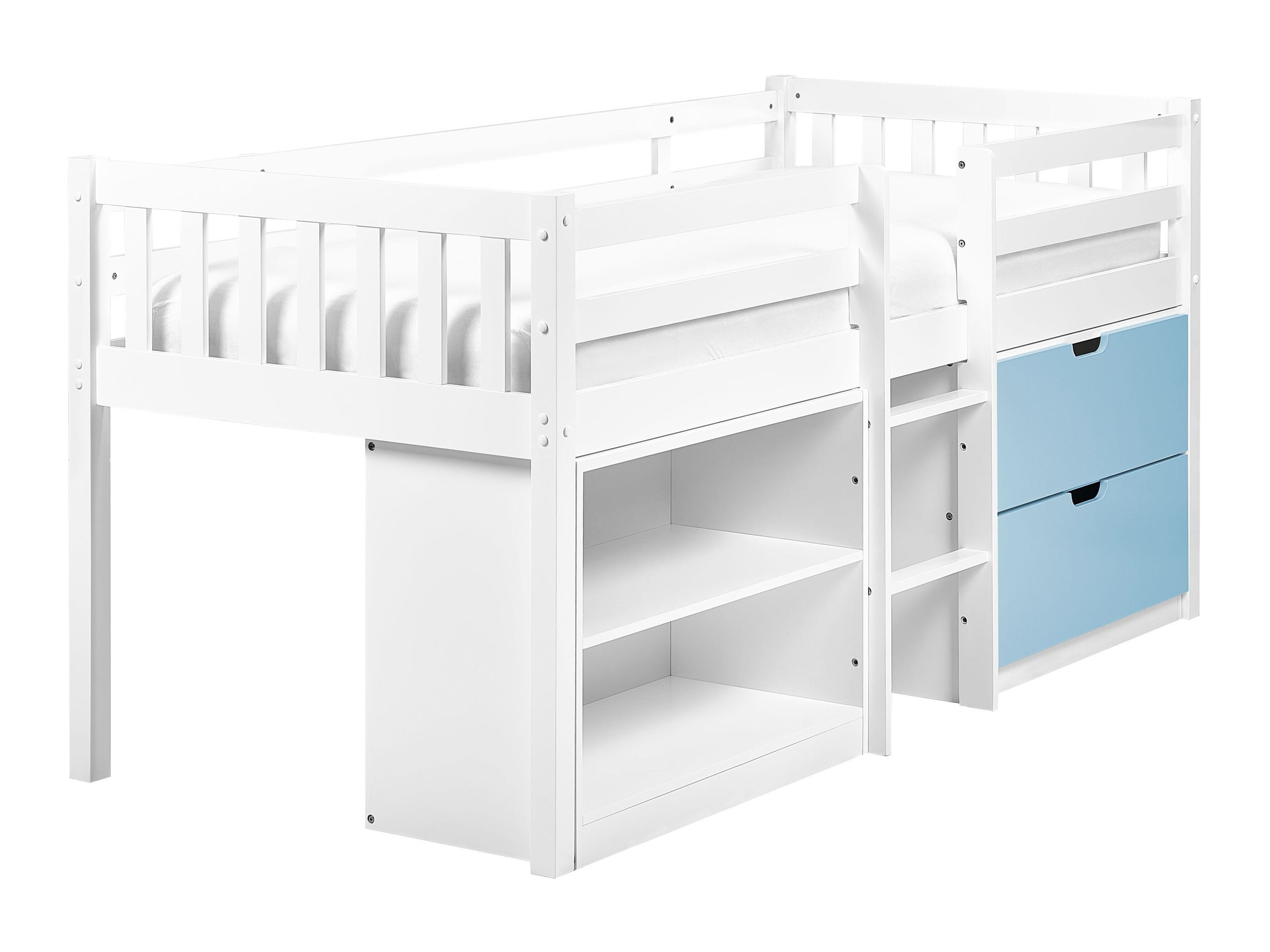 Aukšta lova Berwyn 2199 (Balta + Mėlyna)