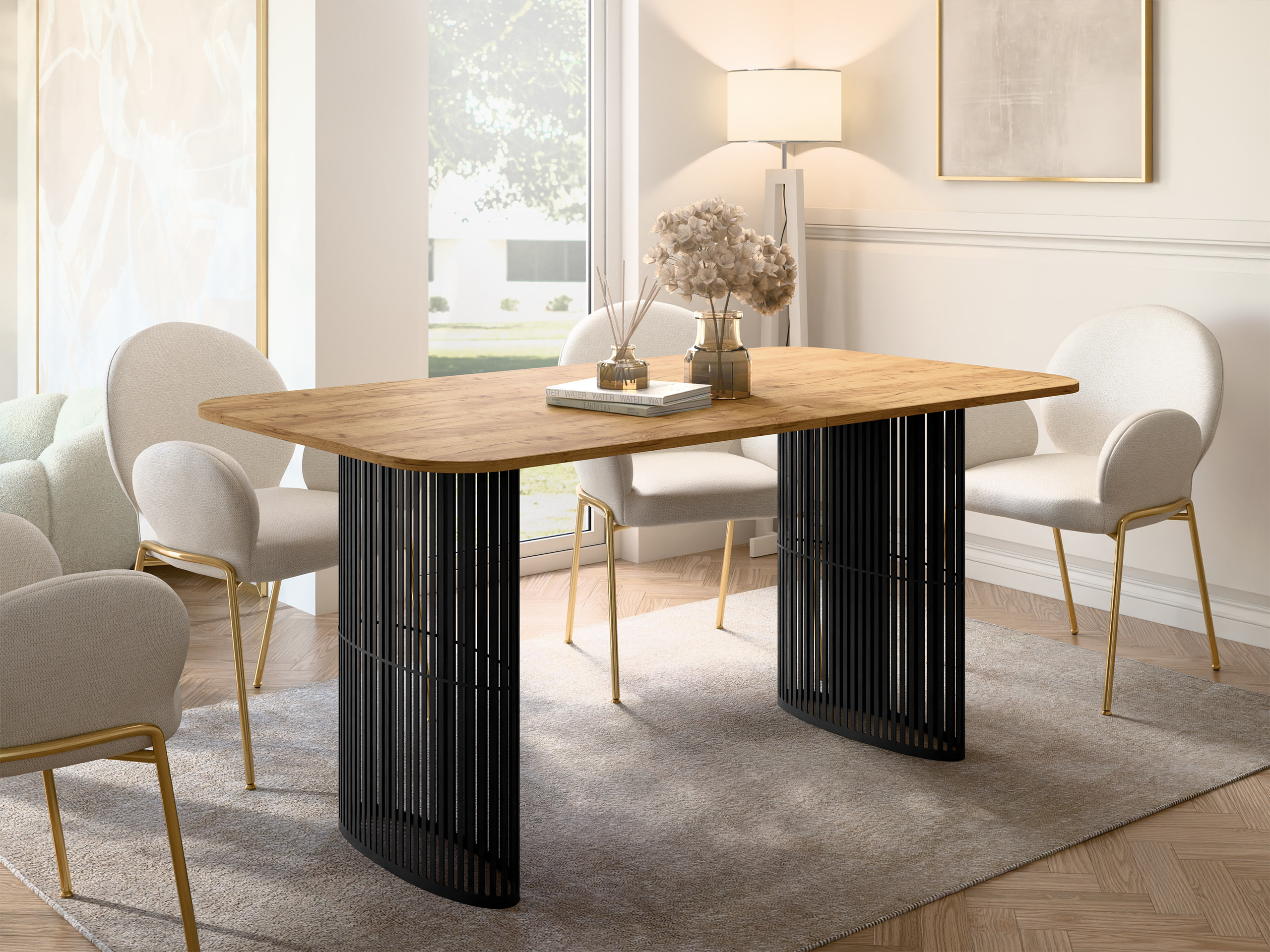 Stalas Oswego 163 (Craft auksinis ąžuolas)