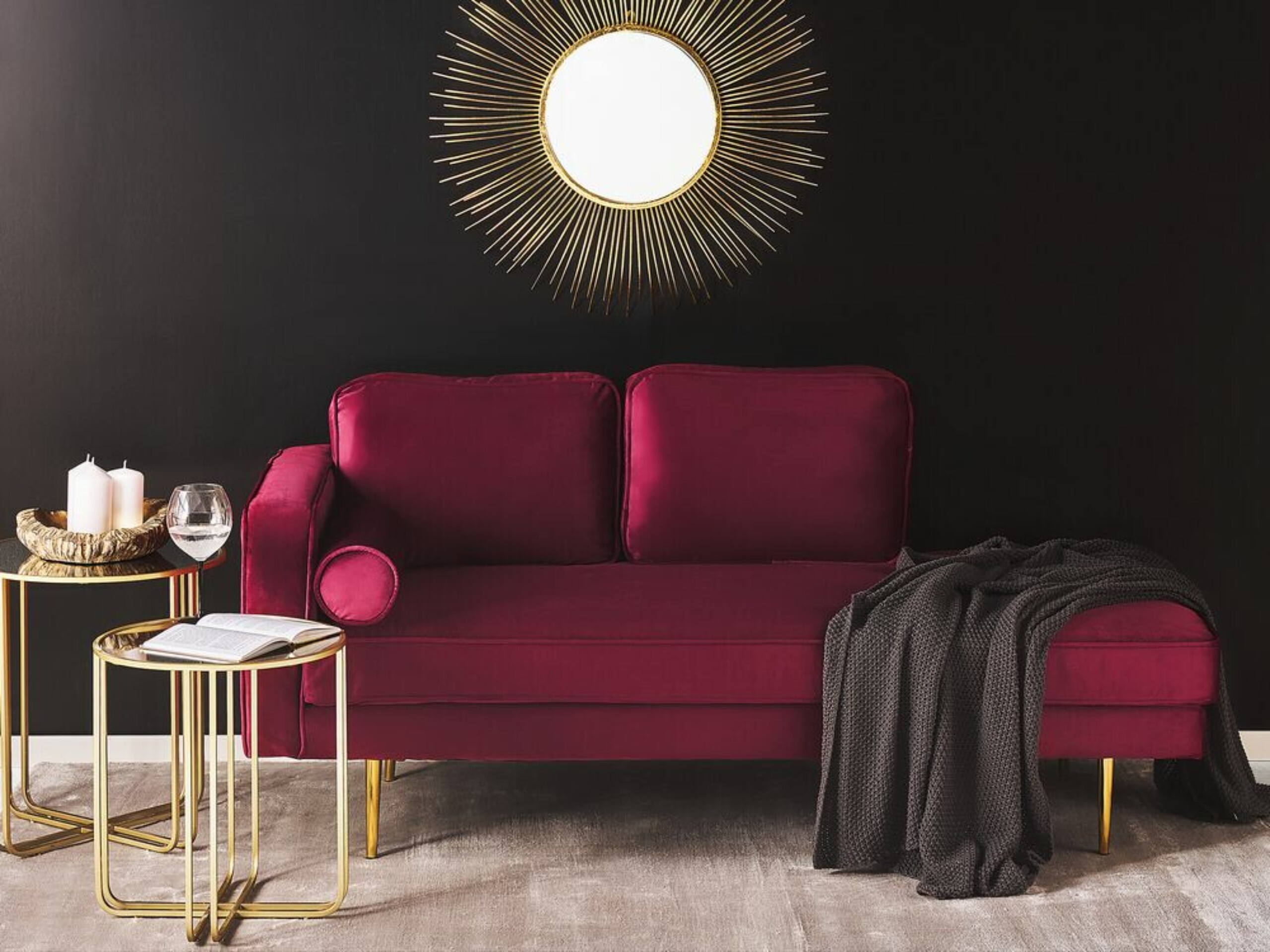 Kušetė Berwyn 770 (Raudona)