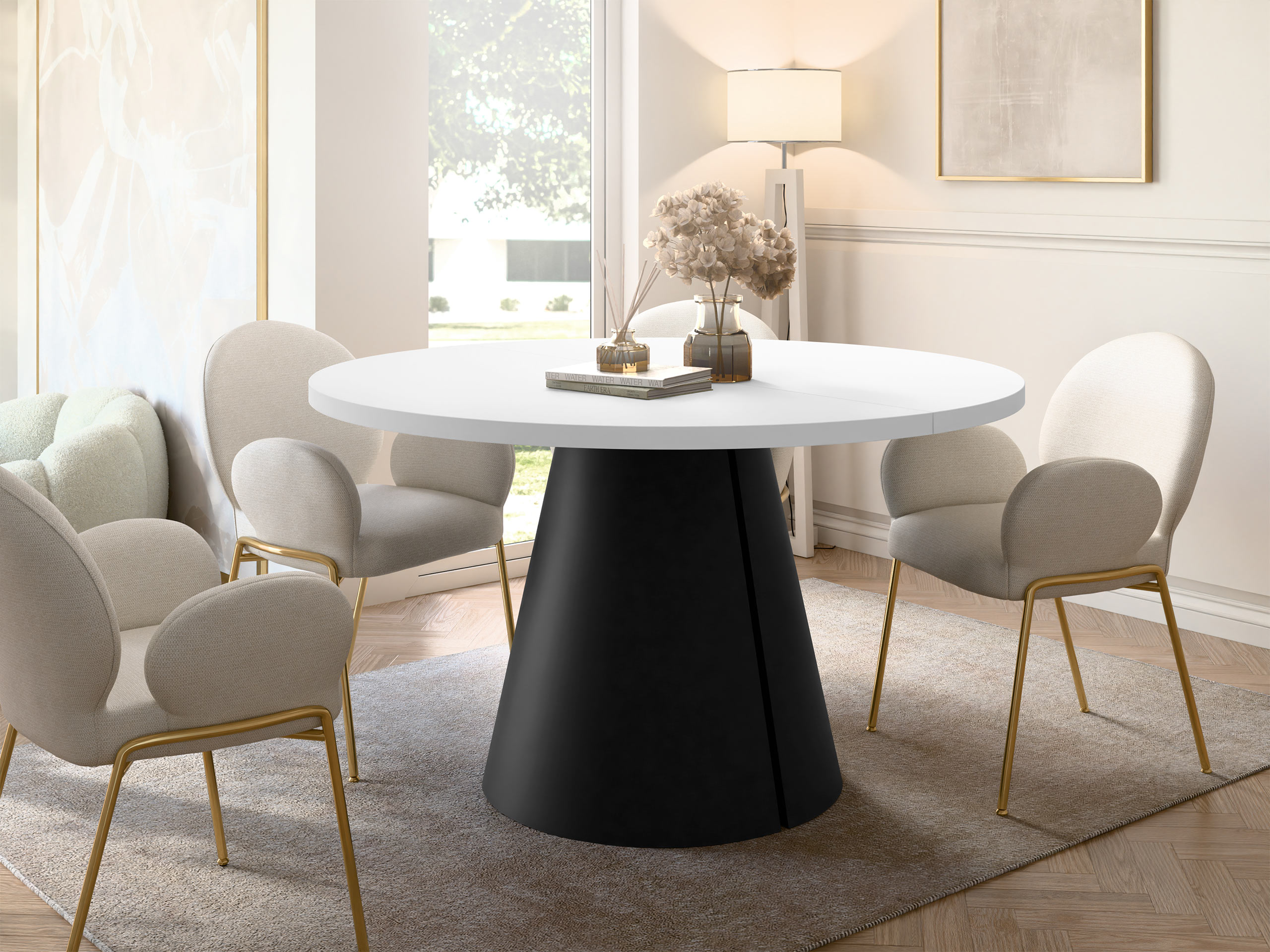 Stalas Oswego 165 (Balta)