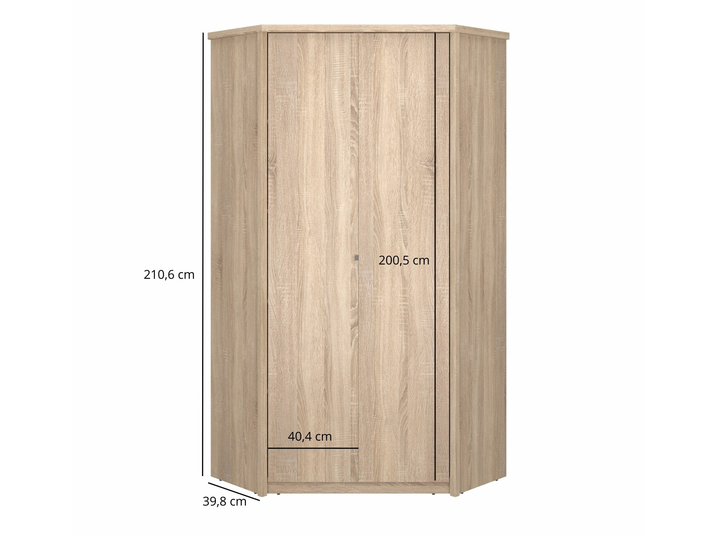 Kampinė spinta Vesetre 121