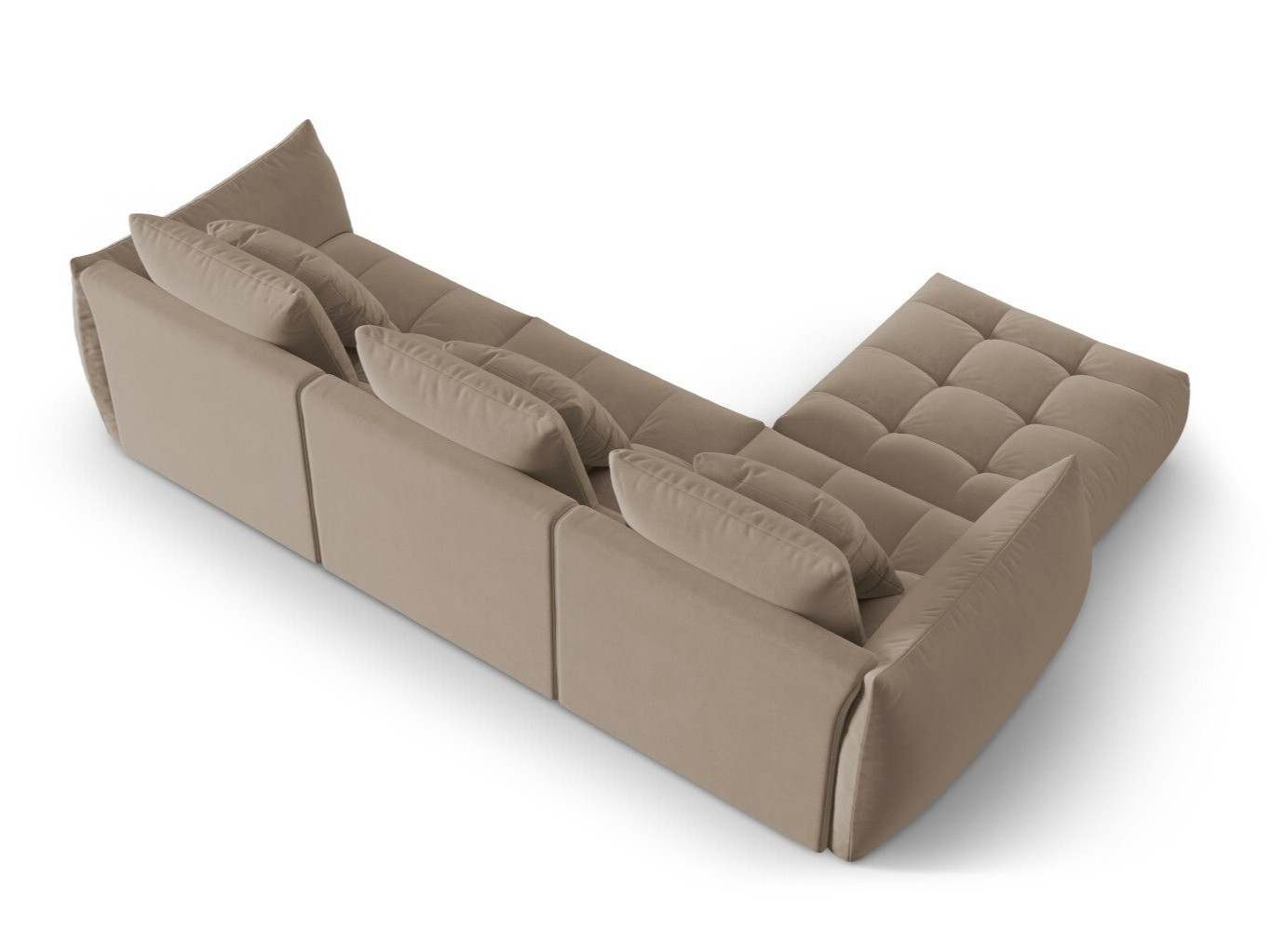 Modulinis minkštas kampas Benorli 103 (Casino Taupe)