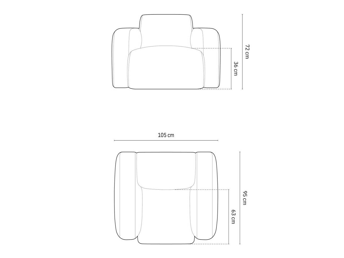 Fotelis Romtoru 102 (Rebel 18)