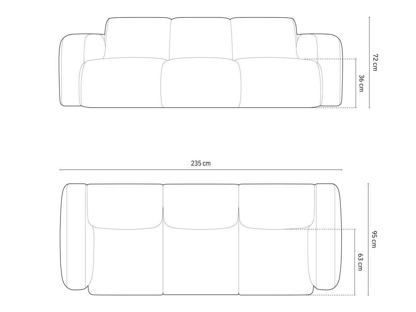 Sofa Romtoru 101 (Baloo 2074)