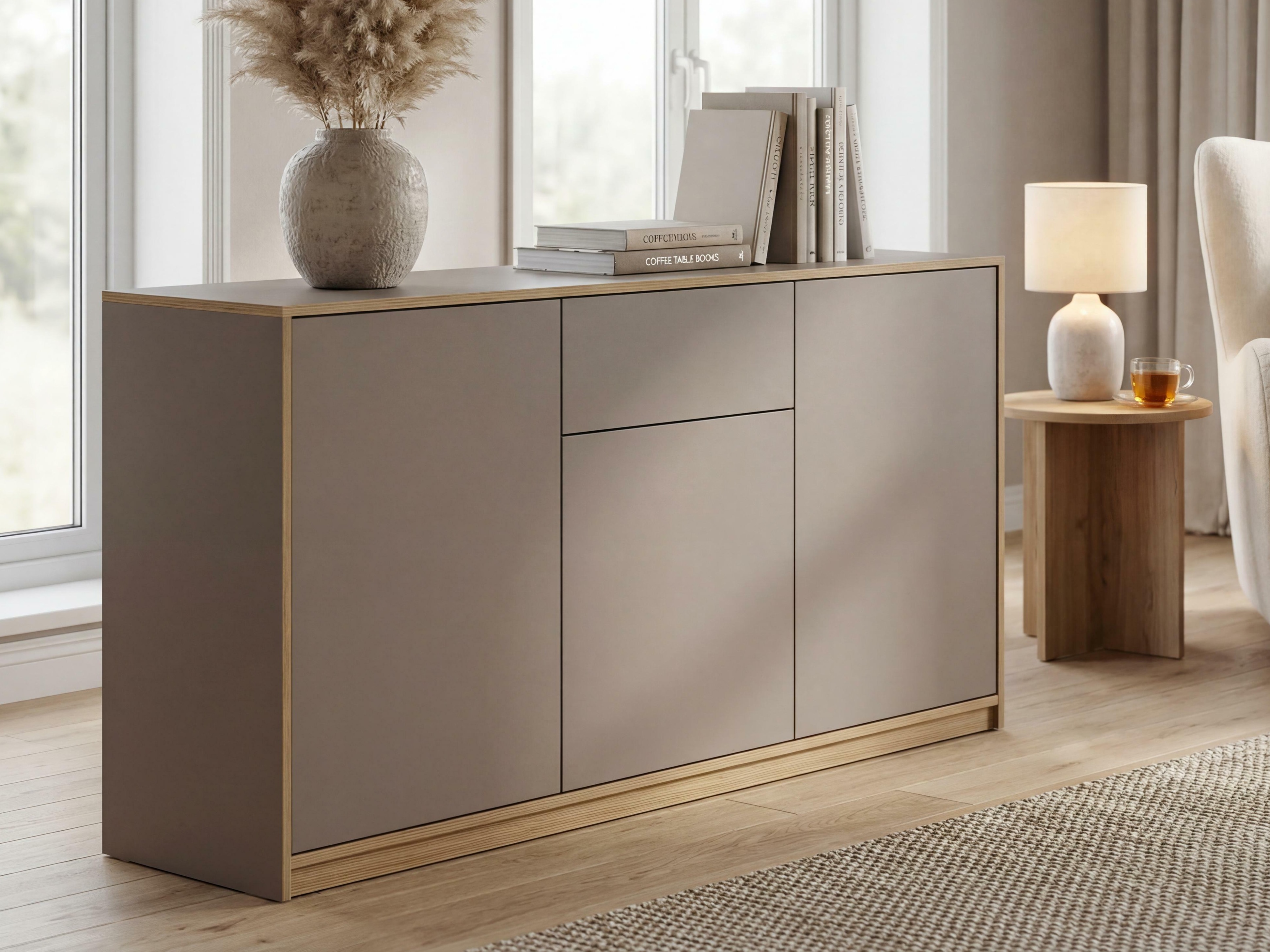 Komoda Fivetri 100 (Pilkai ruda)