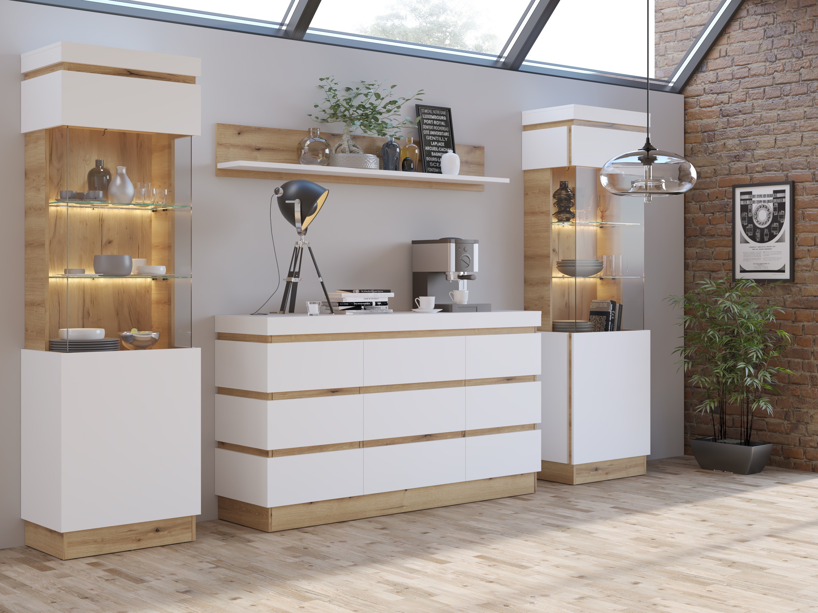 Svetainės komplektas Numeri 122