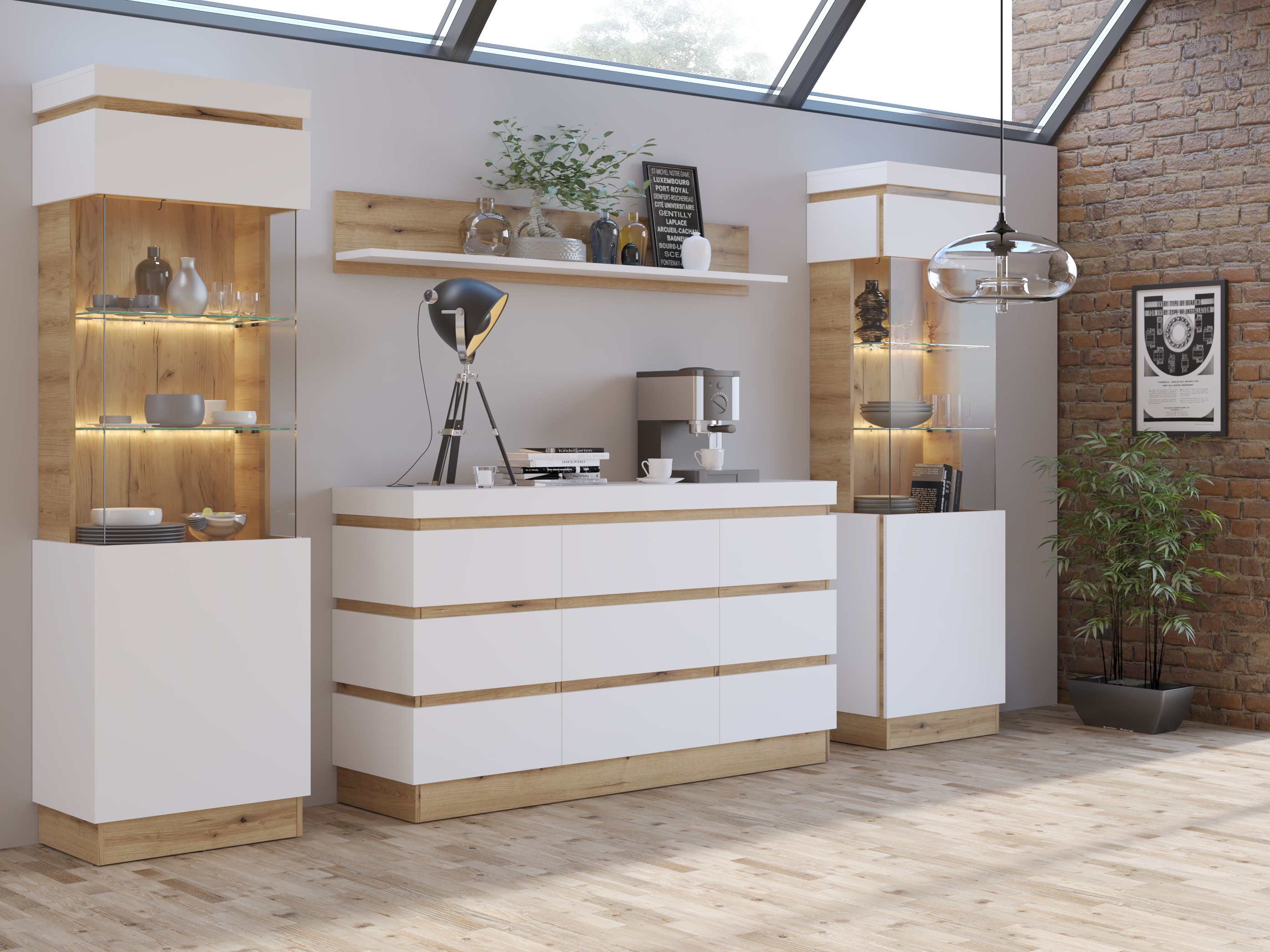 Svetainės komplektas Numeri 122