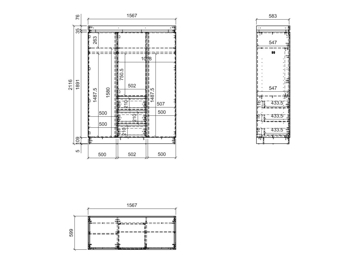 Miegamojo komplektas Numeri 125