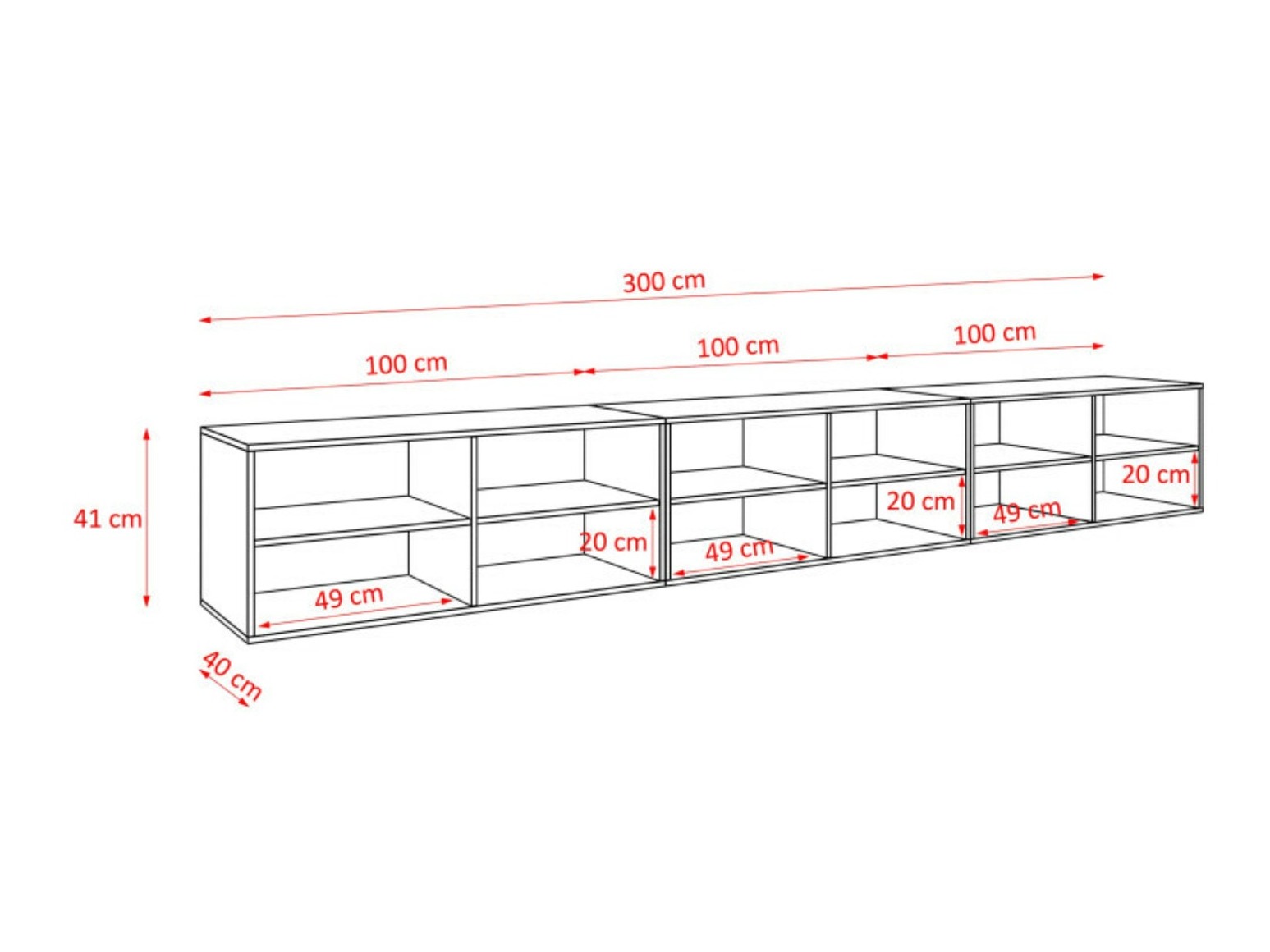 TV staliukas Arecibo 106