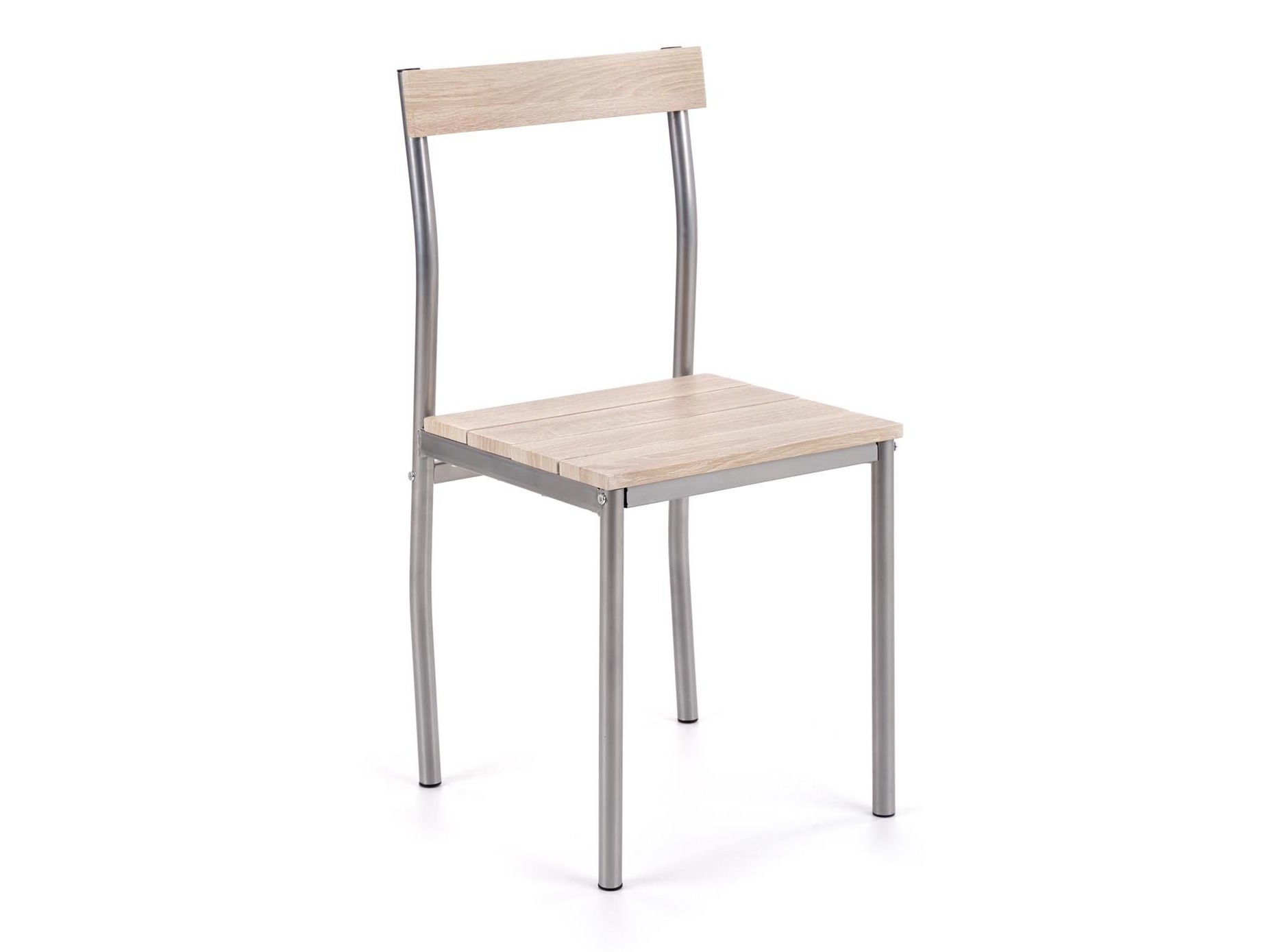 Valgomojo komplektas Houston 1251 (Sonomos ąžuolas + Sidabrinė)