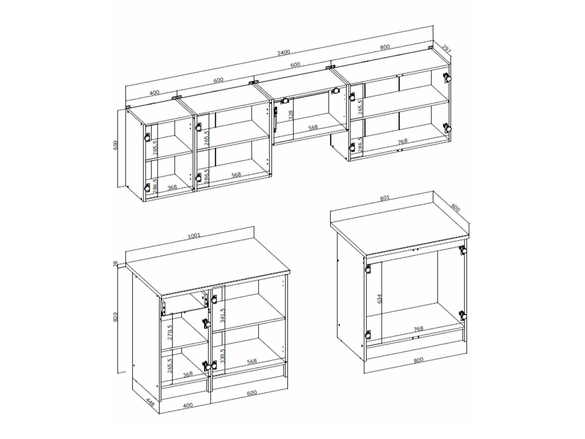 Virtuvės komplektas Houston 1721