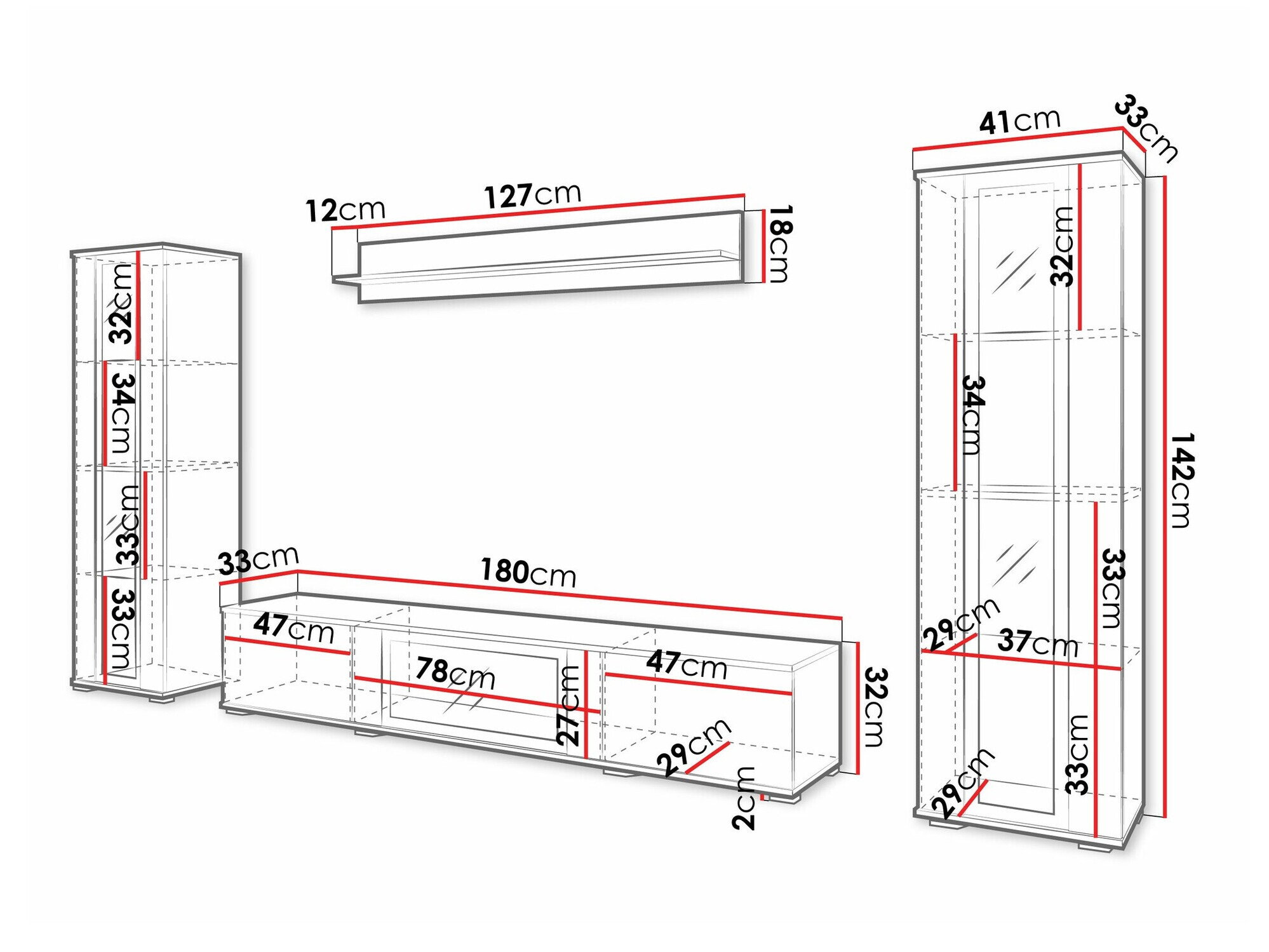 Svetainės komplektas ST8434