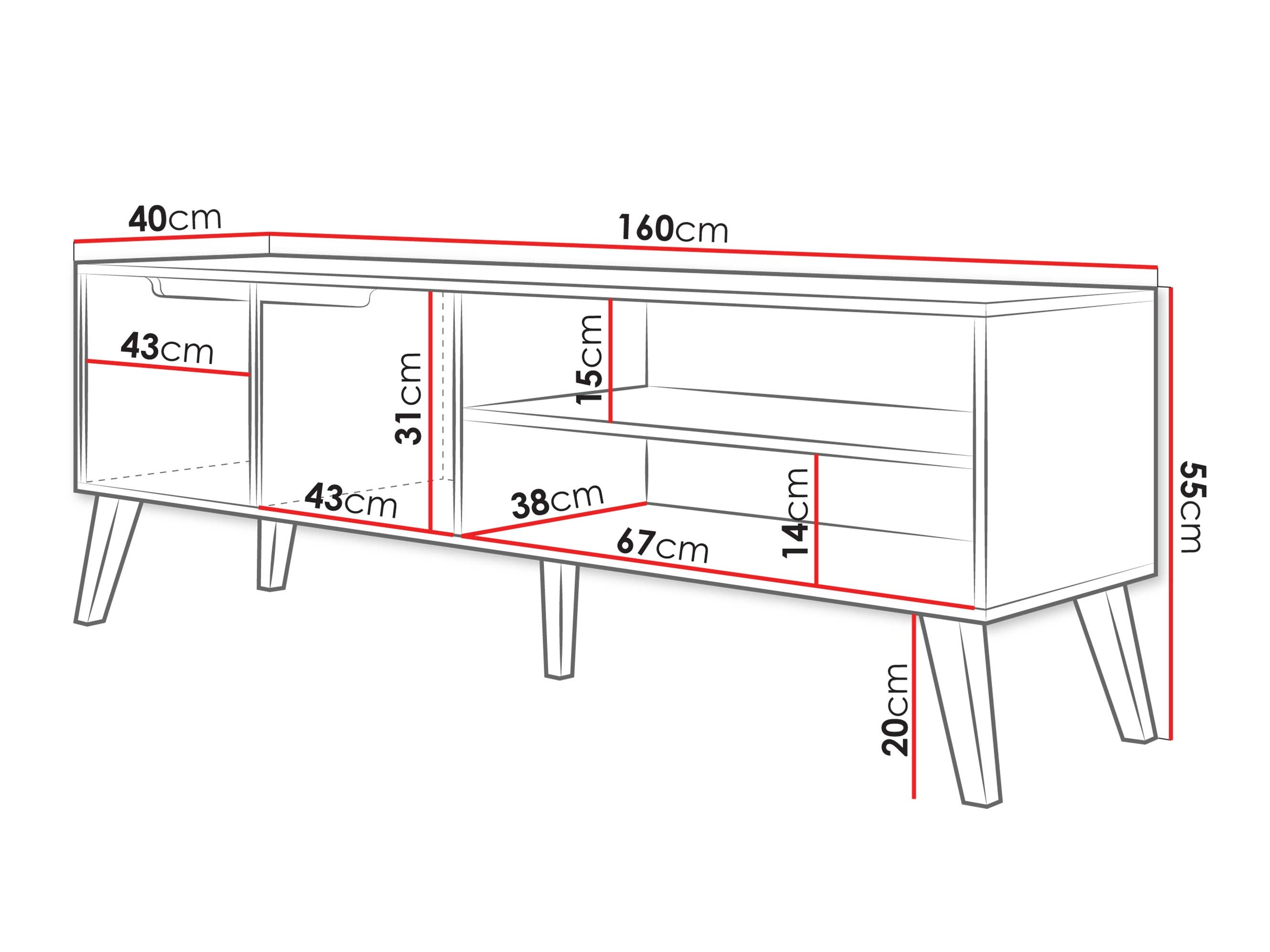 TV staliukas Elbtive 100 (Kašmyras)