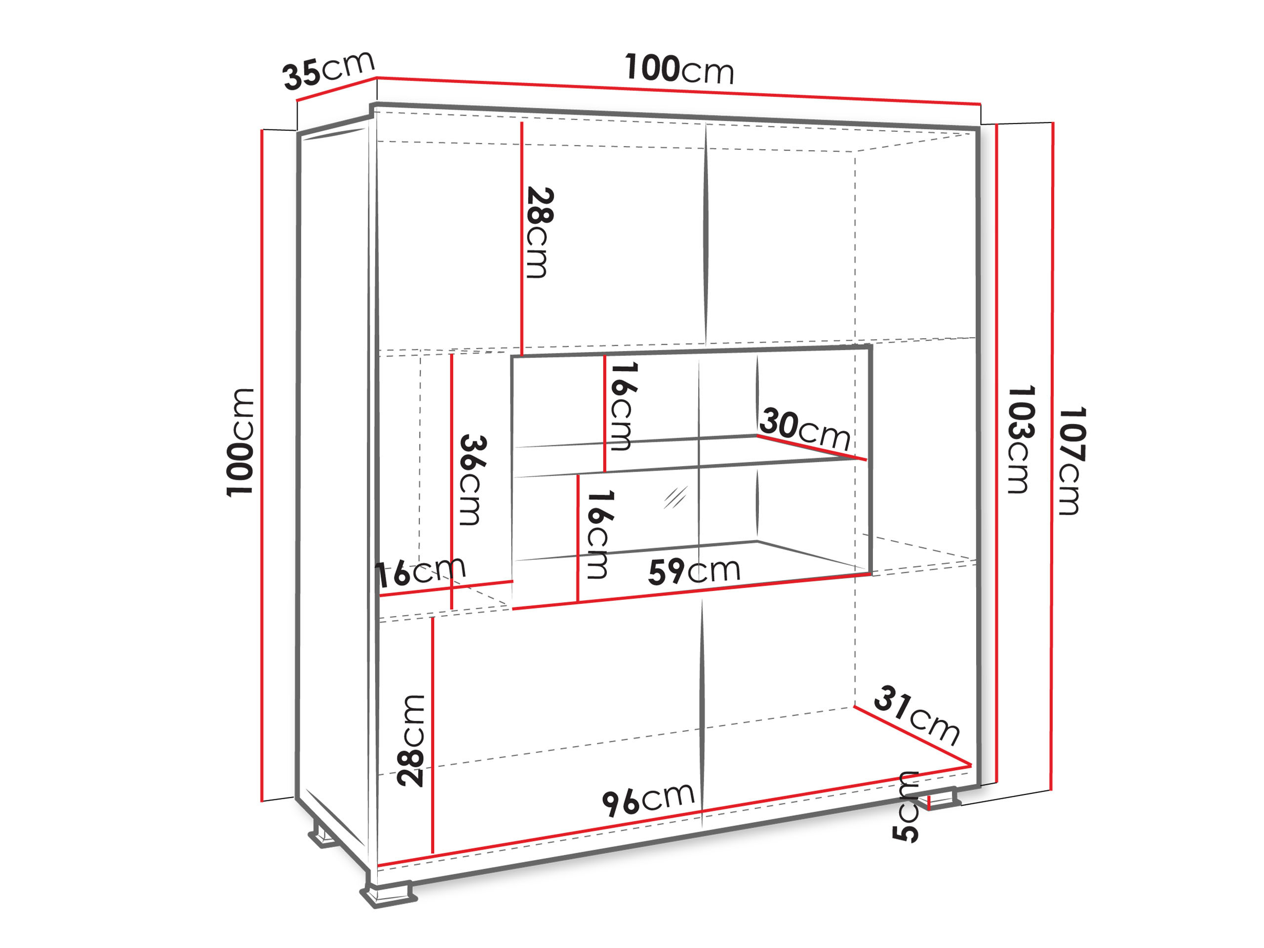 Spintelė Remus (Juoda + Blizgi juoda)