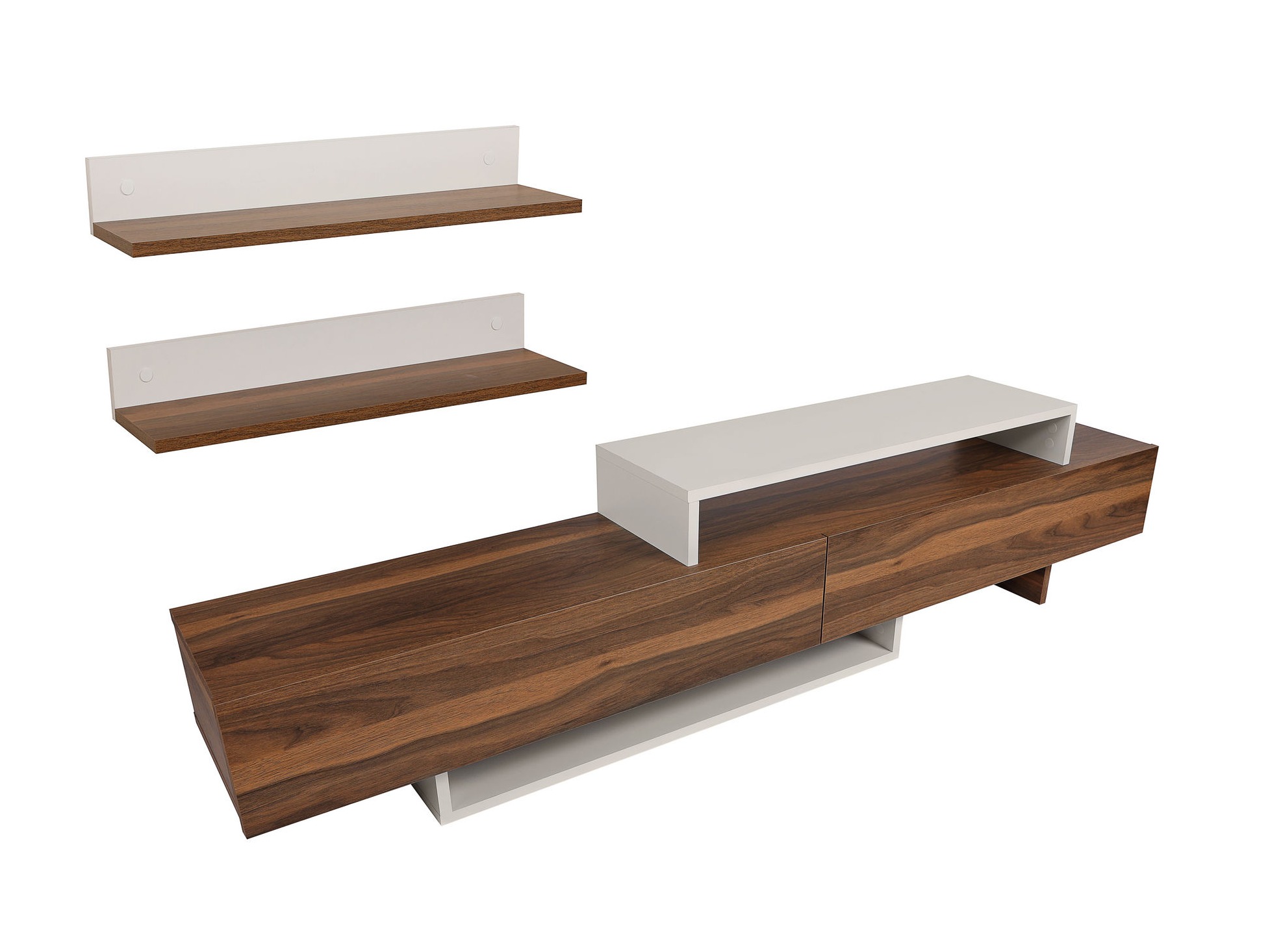 TV staliukas Kailua 998 (Tikmedis + Balta)