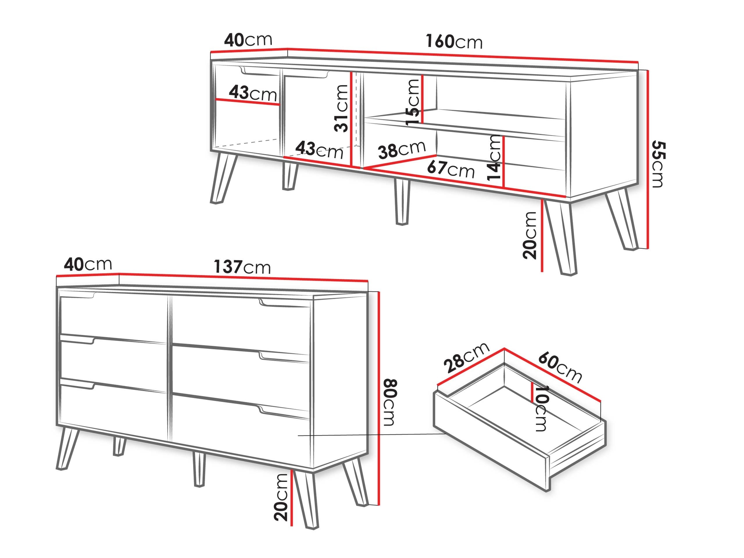 Svetainės komplektas Otis II (Kašmyras)