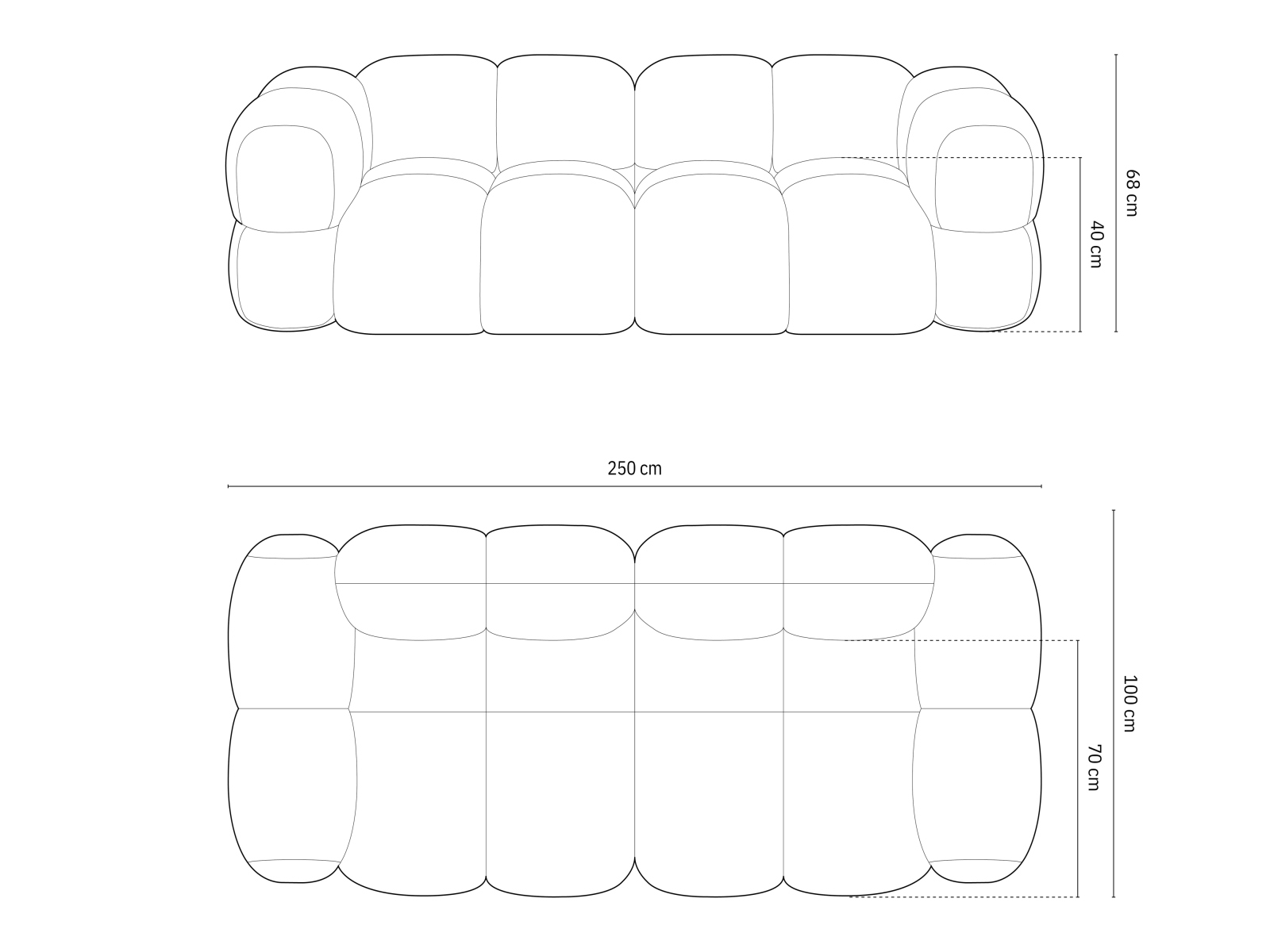Sofa Duncore 105 (Vogue 03)