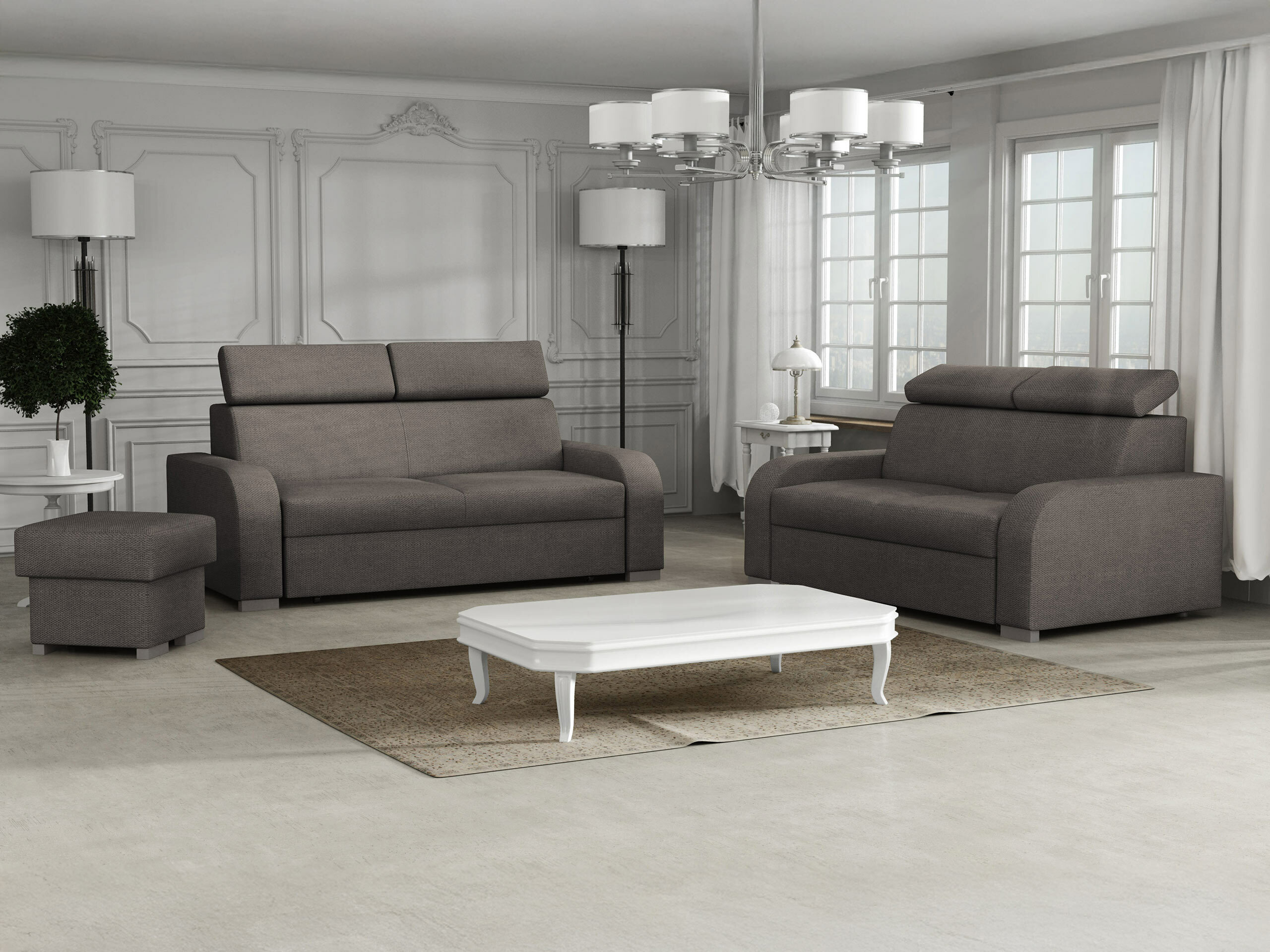 Sofa ST8474 su smulkiu defektu
