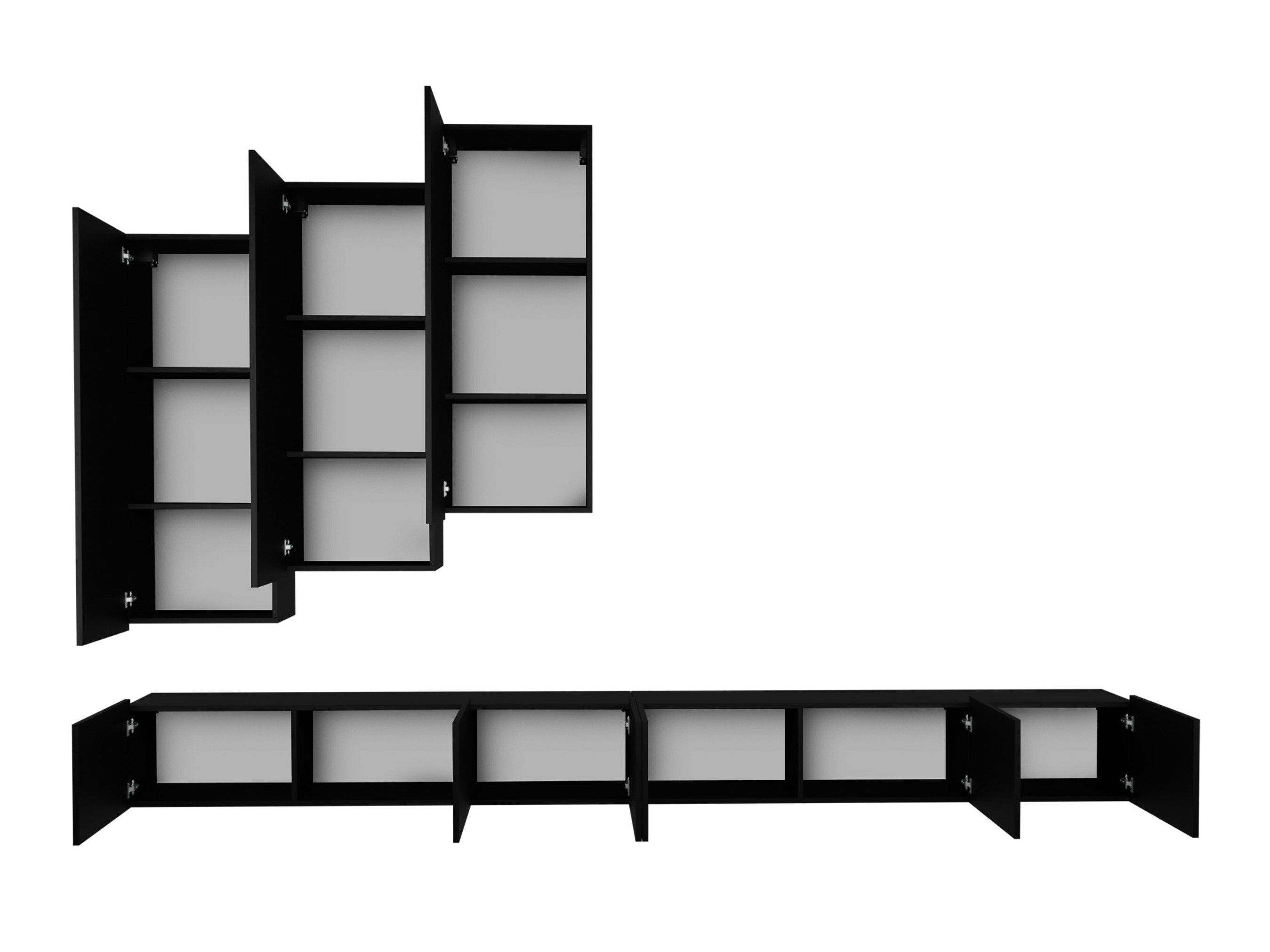 Svetainės komplektas Remus XX (Balta)