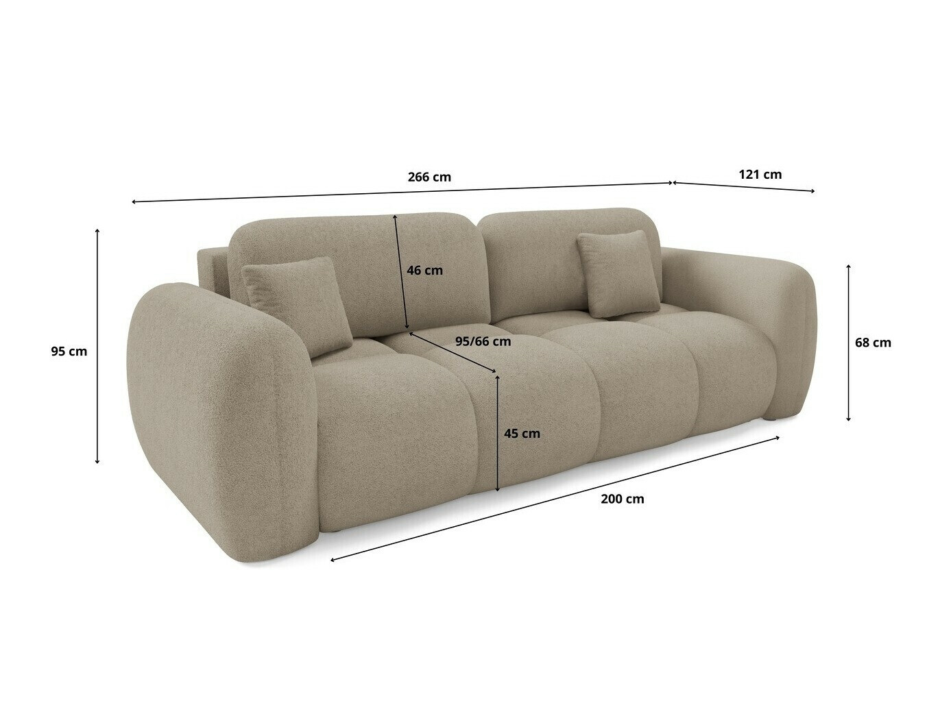 Sofa lova Franklin 212 (Quelle 92)