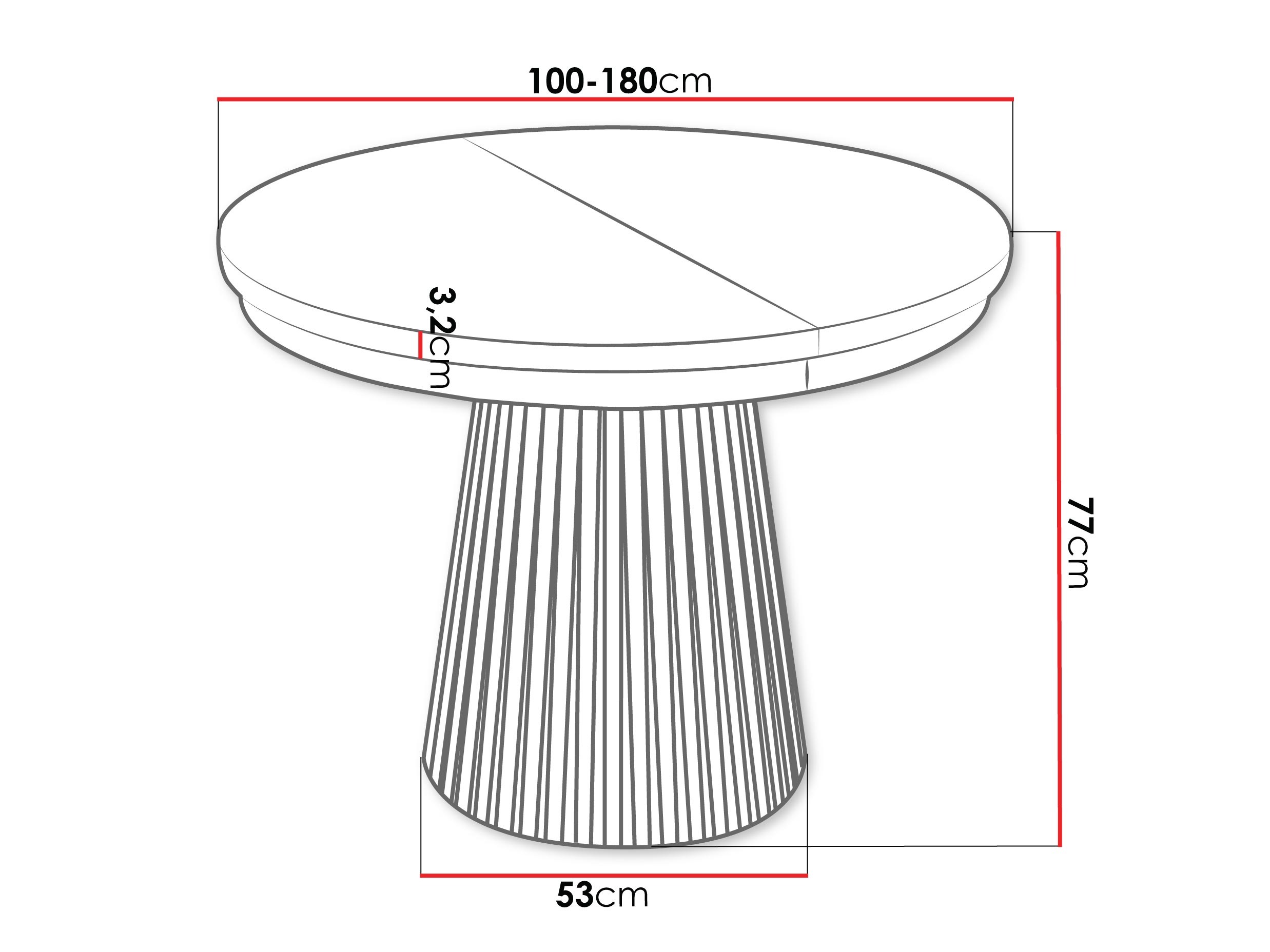 Stalas Stanton 150 (Artisan ąžuolas)