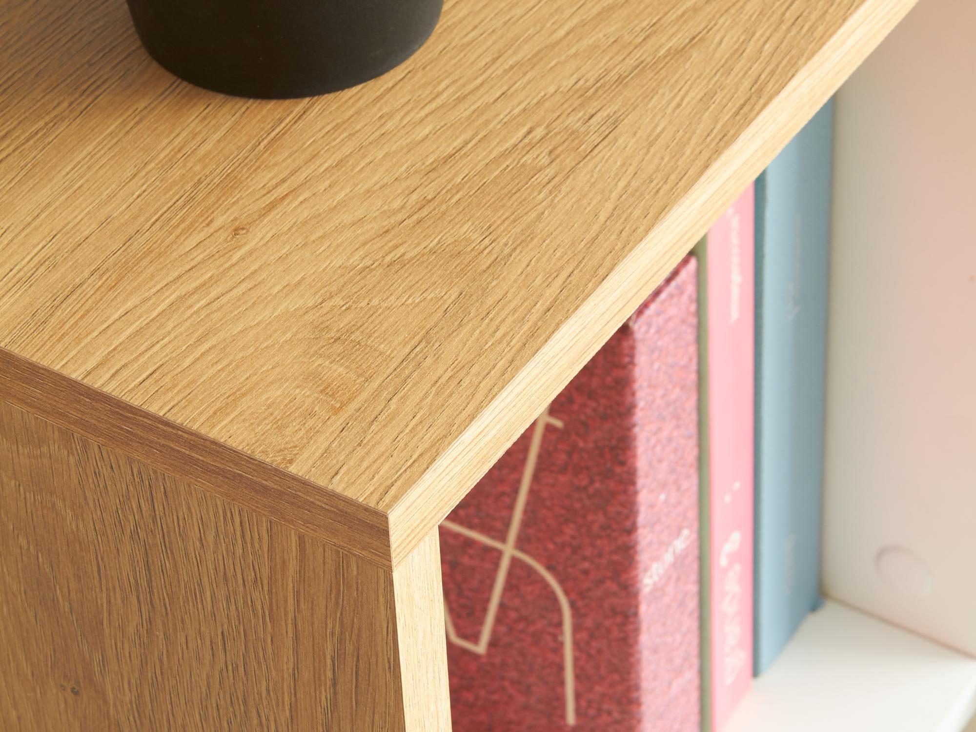 Darbo stalas Houston 826 (Balta + Auksinis ąžuolas)