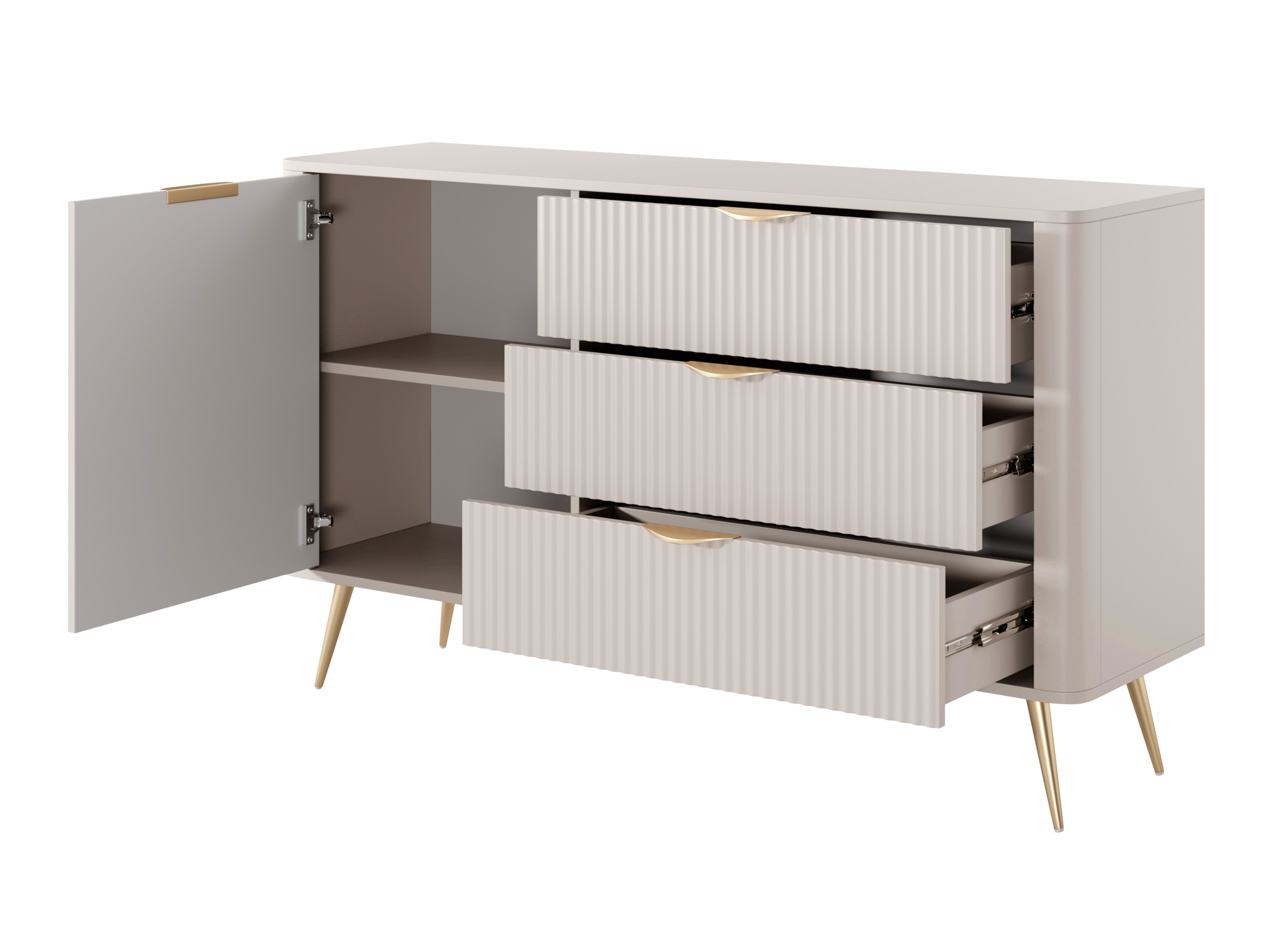 Svetainės komplektas Lectum I (Smėlinė)