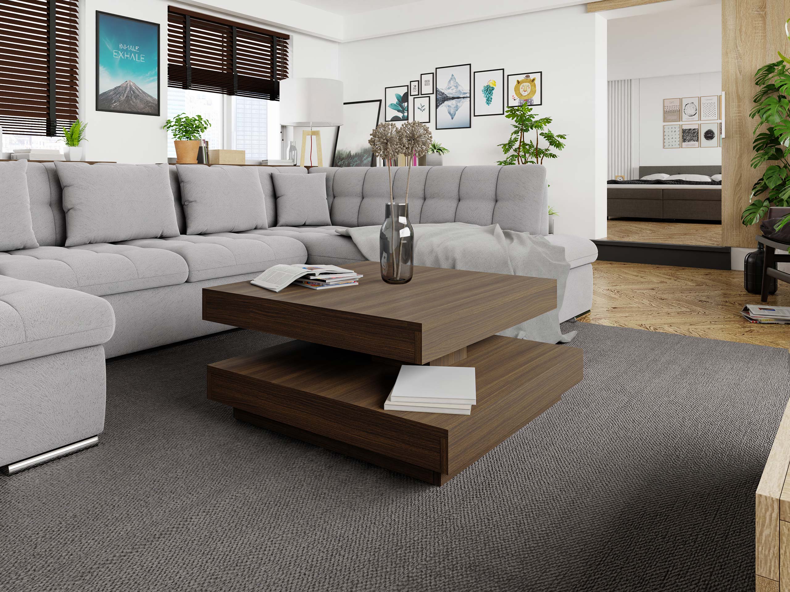 Žurnalinis staliukas transformeris ST8492