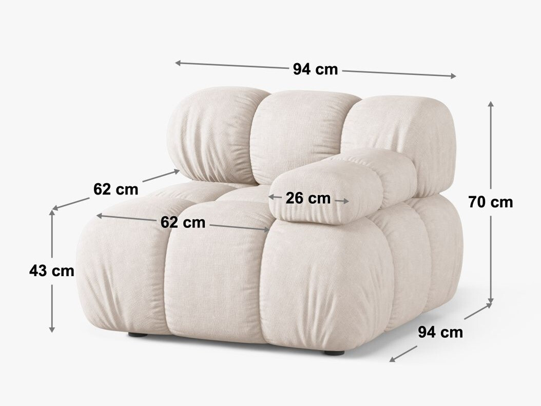 Modulinis fotelis Caltenu 104 (Sonic 23)