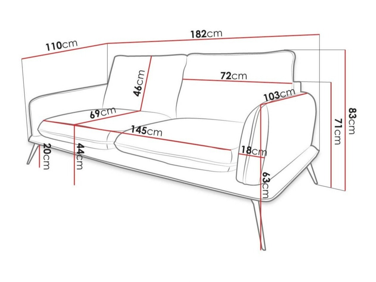 Sofa Evarveni 102 (Zetta 291)