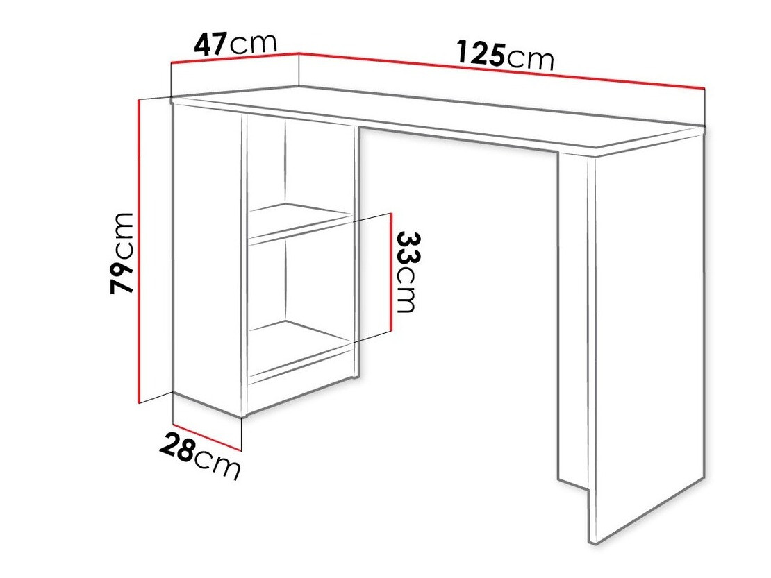 Darbo stalas ST8496 su pažeista pakuote
